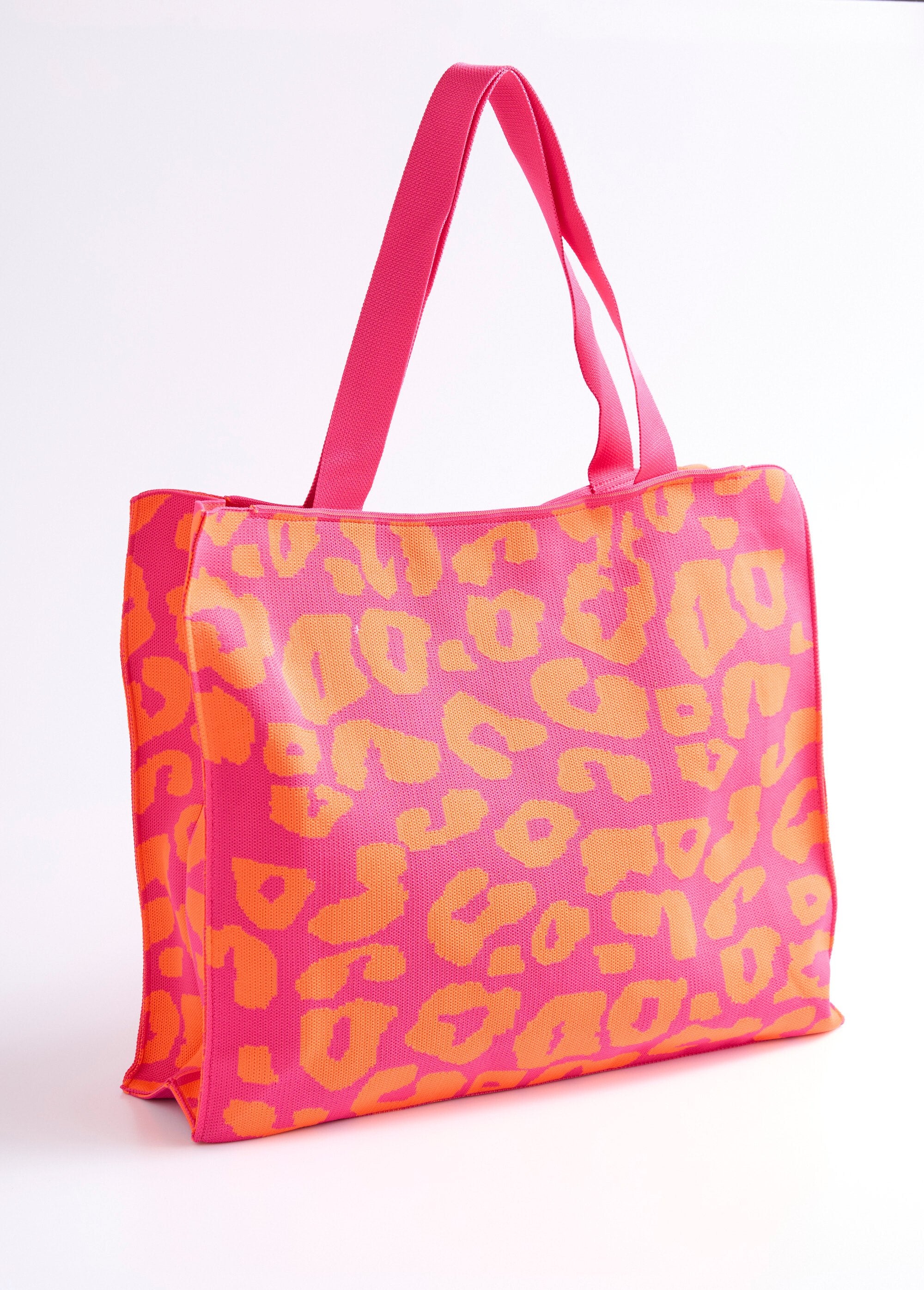 Borsa_tote_in_maglia_con_stampa_leopardo_Fuchsia_et_orange_FA1_slim