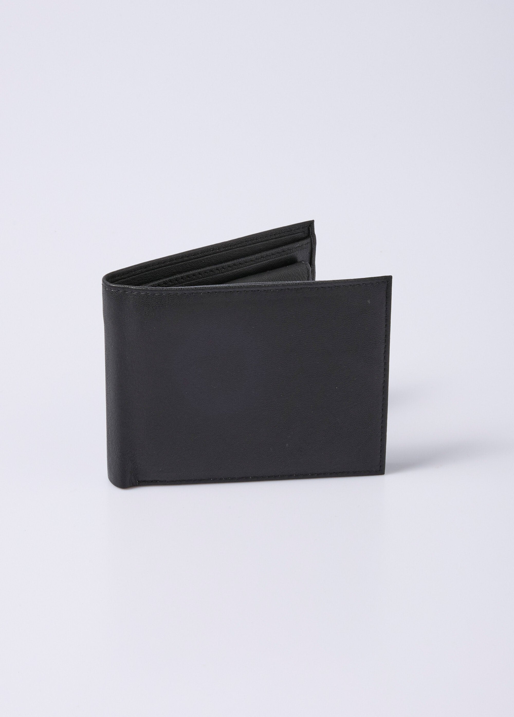 Portafoglio_da_uomo_in_pelle_martellata_opaca_Noir_FA1_slim