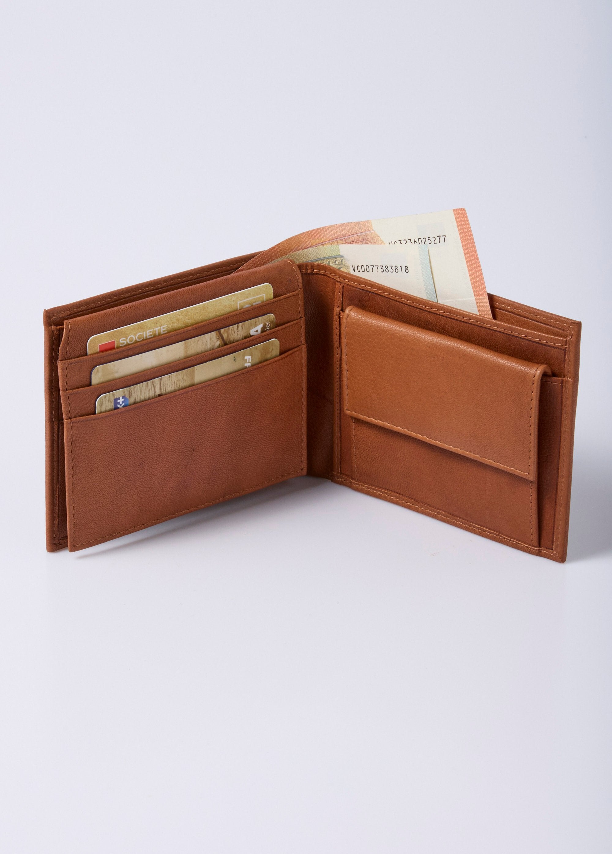 Portafoglio_da_uomo_in_pelle_martellata_opaca_Camel_DE1_slim