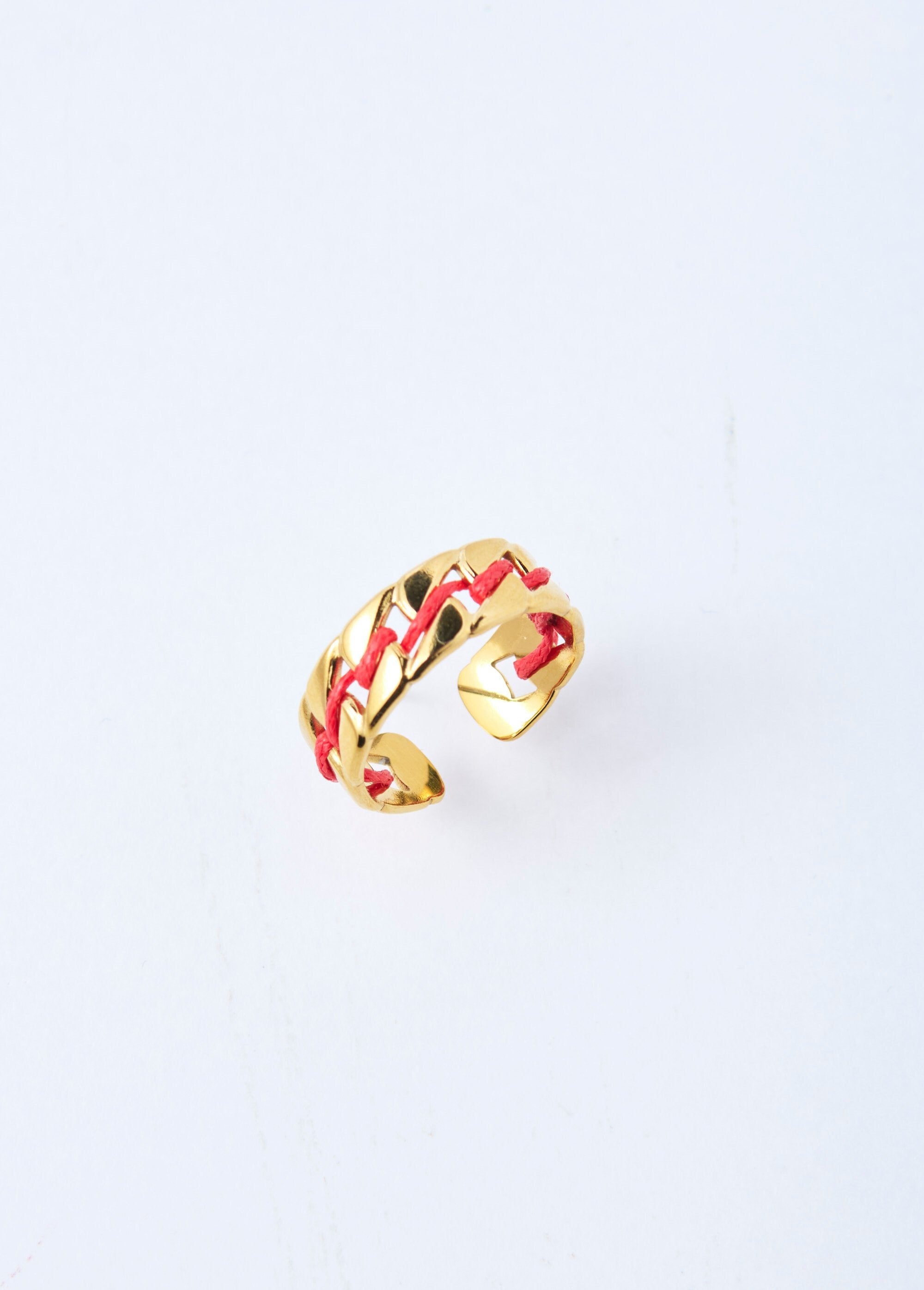 Anello_in_acciaio_inossidabile_con_maglia_colorata_Dore_et_orange_FA1_slim