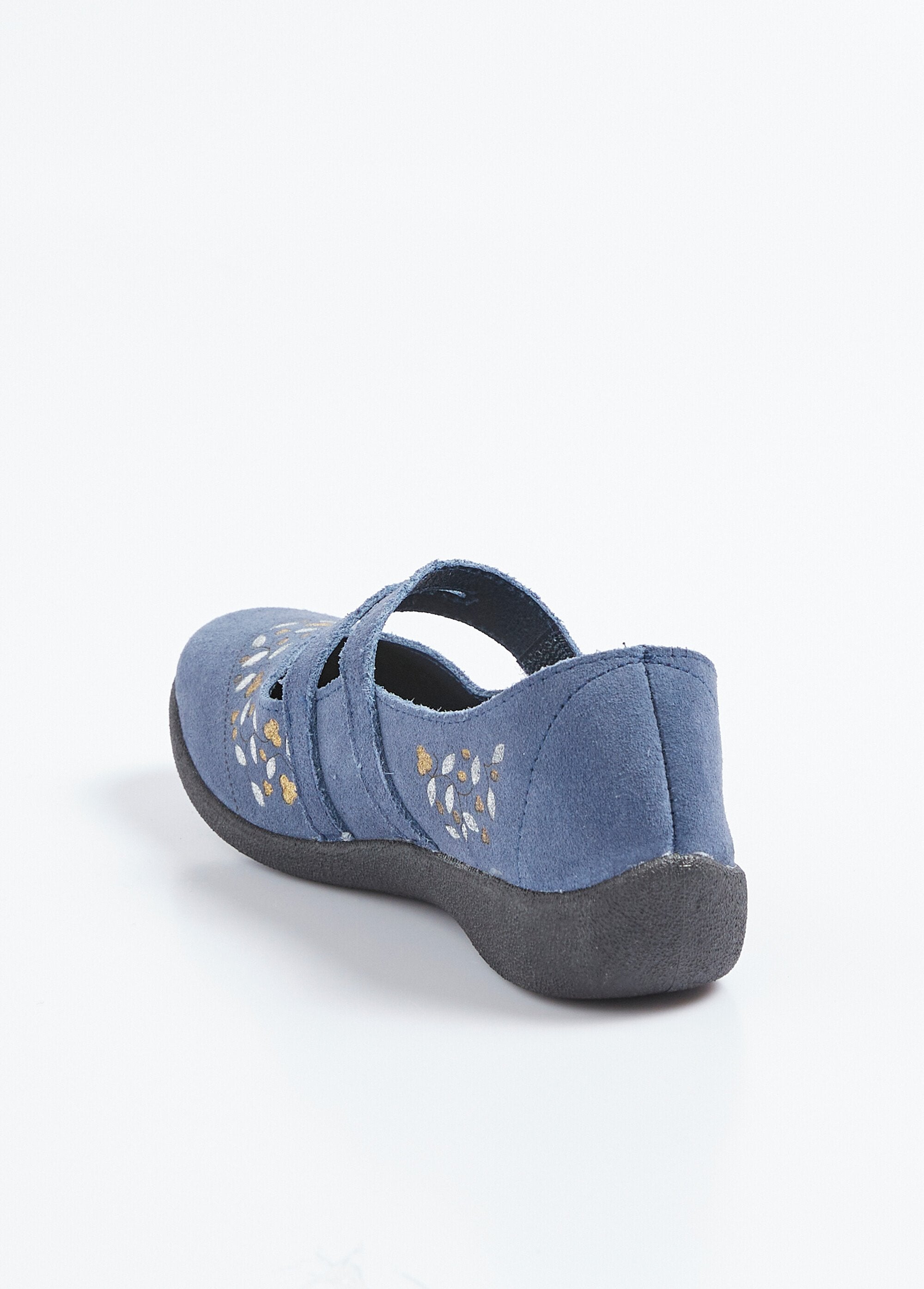 Ballerine_con_zeppa_in_pelle,_larghezza_comfort_Bleu_DO1_slim