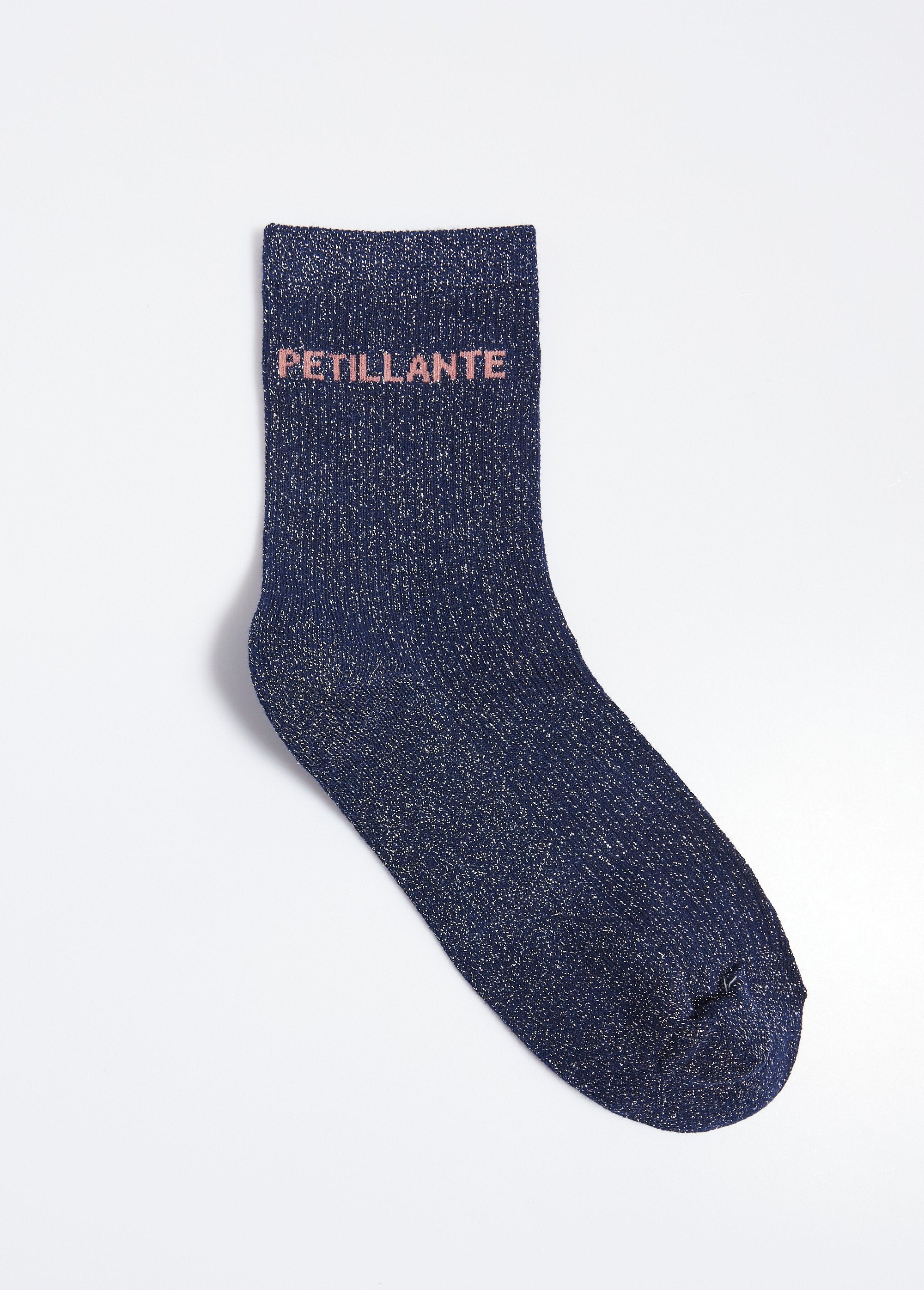 Calzini_con_messaggio_metallico_PÉTILLANTE_Marine_DE1_slim