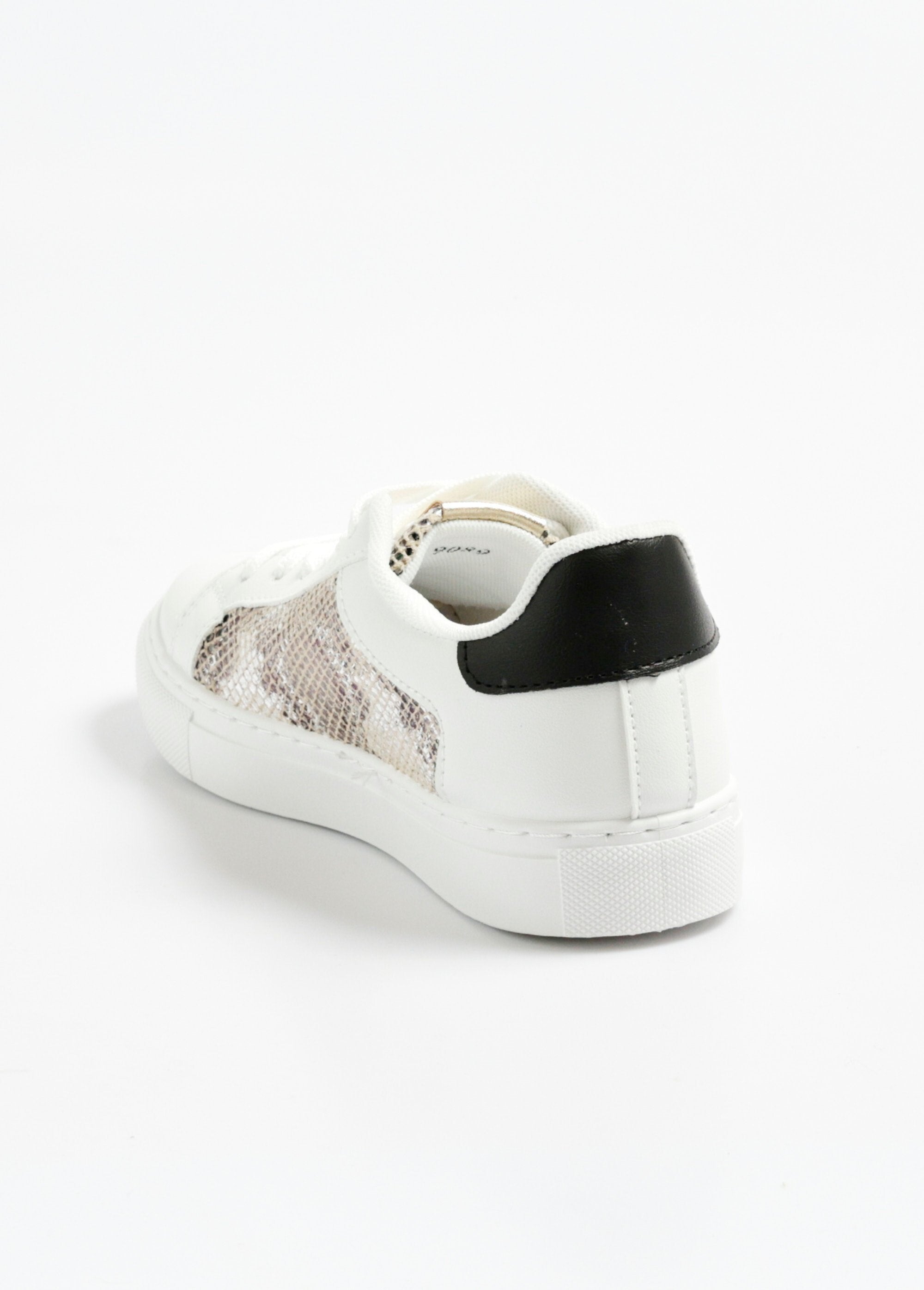 Scarpe_da_ginnastica_stringate_bicolore_in_look_rettile_Blanc_DO1_slim