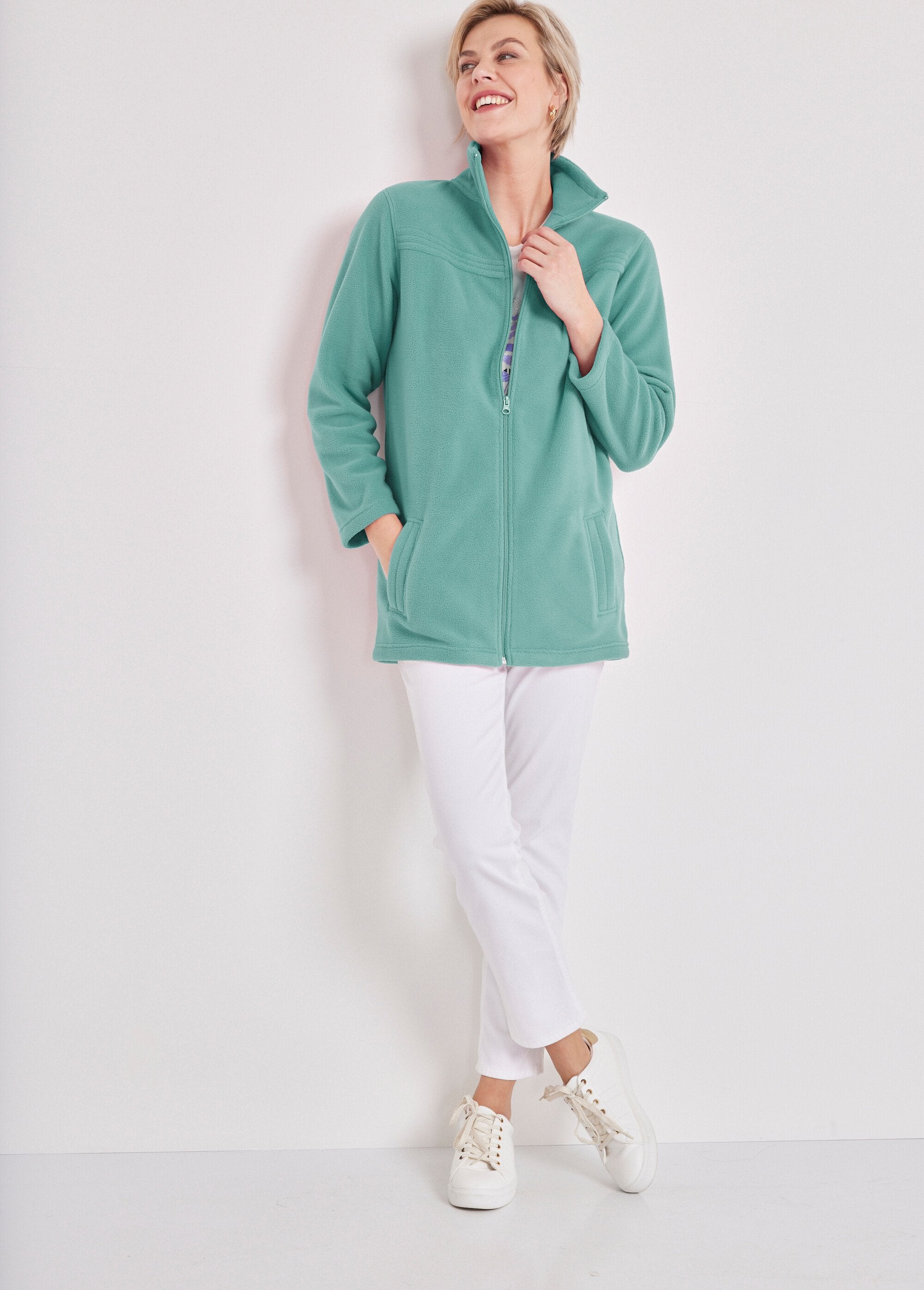 Giacca_in_pile_a_maniche_lunghe_con_zip_menta_verde_SF1_slim