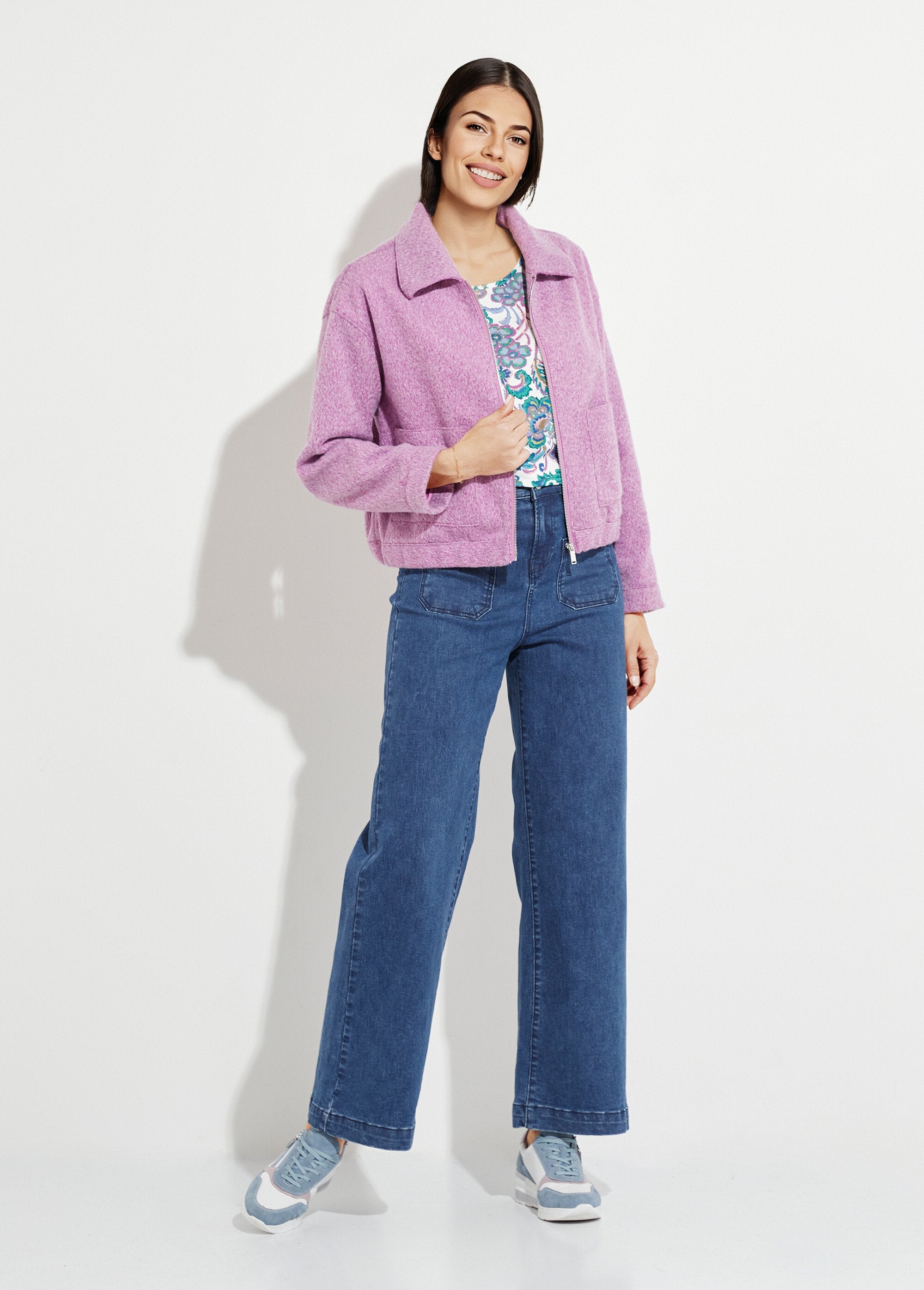 Giacca_con_zip_in_tessuto_bouclette_tinta_unita_Parme_SF1_slim