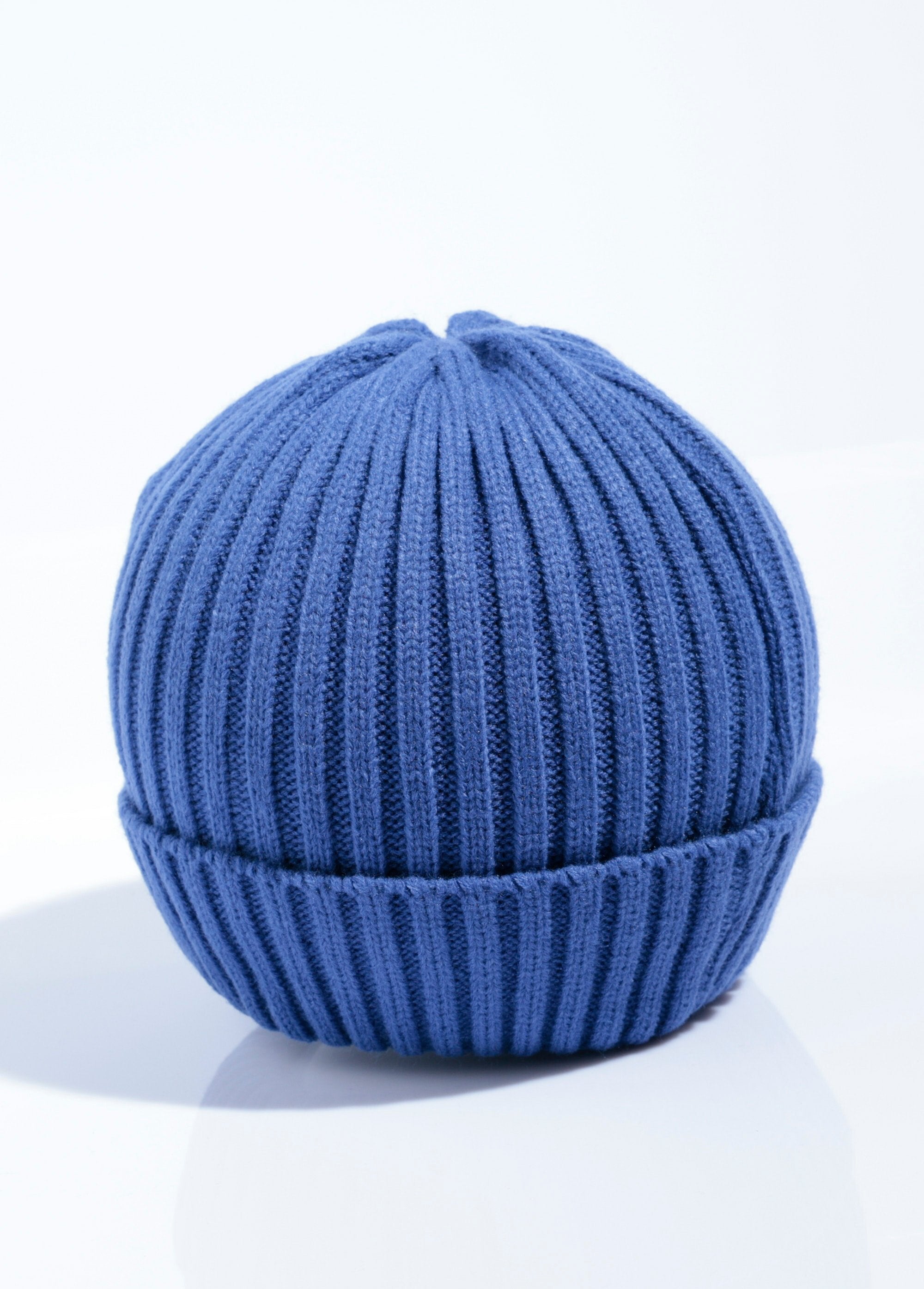 Cappello_in_maglia_con_risvolto_Bleu_royal_FA2_slim