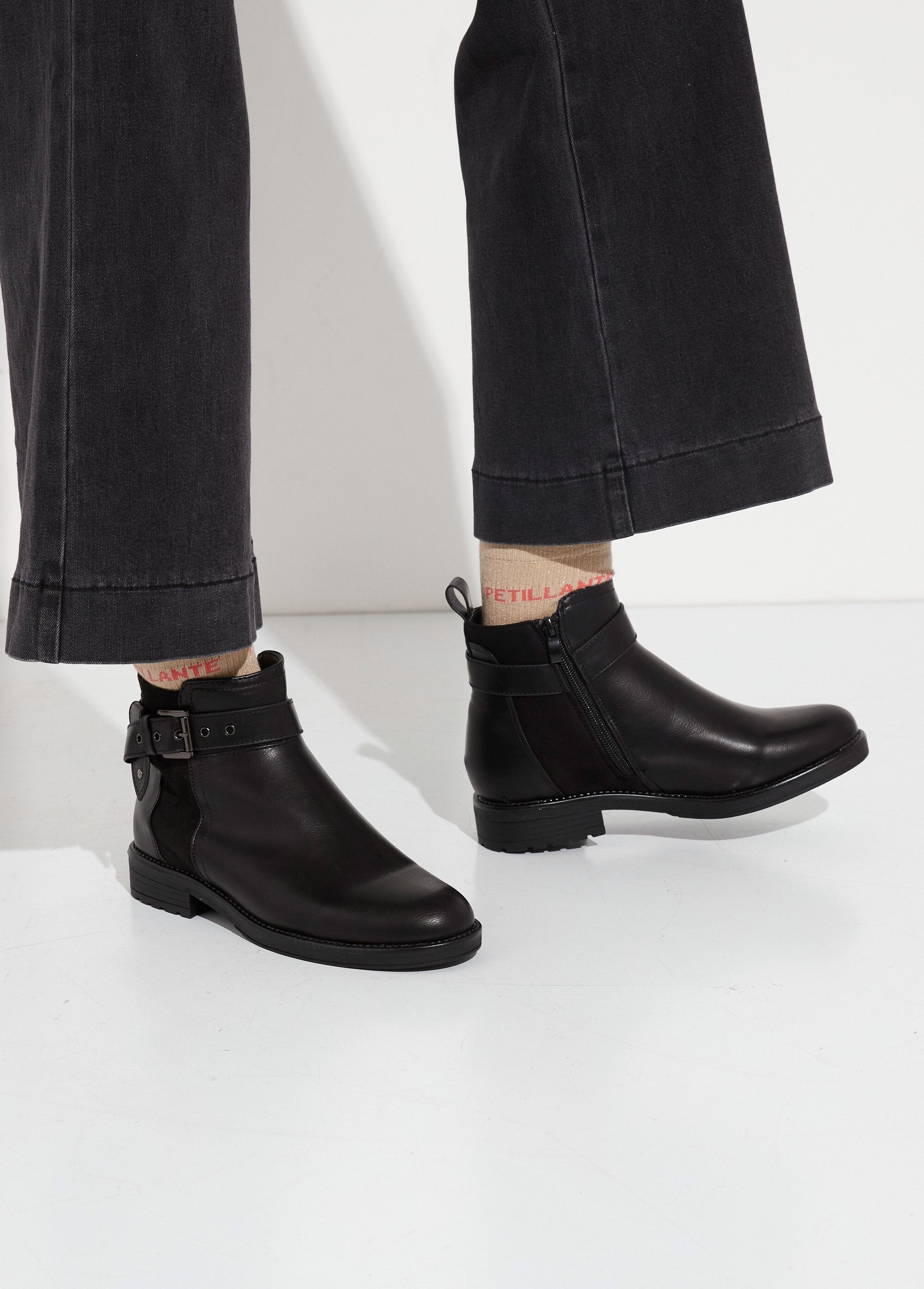 Stivali_in_bi-materiale_con_cinturino_alla_caviglia_Noir_SF1_slim