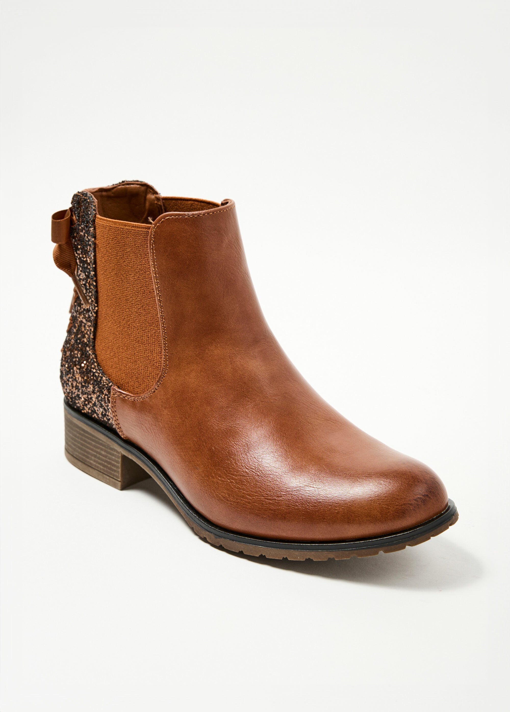 Stivali_Chelsea_con_tacco_e_fiocco_in_paillettes_Camel_FA1_slim