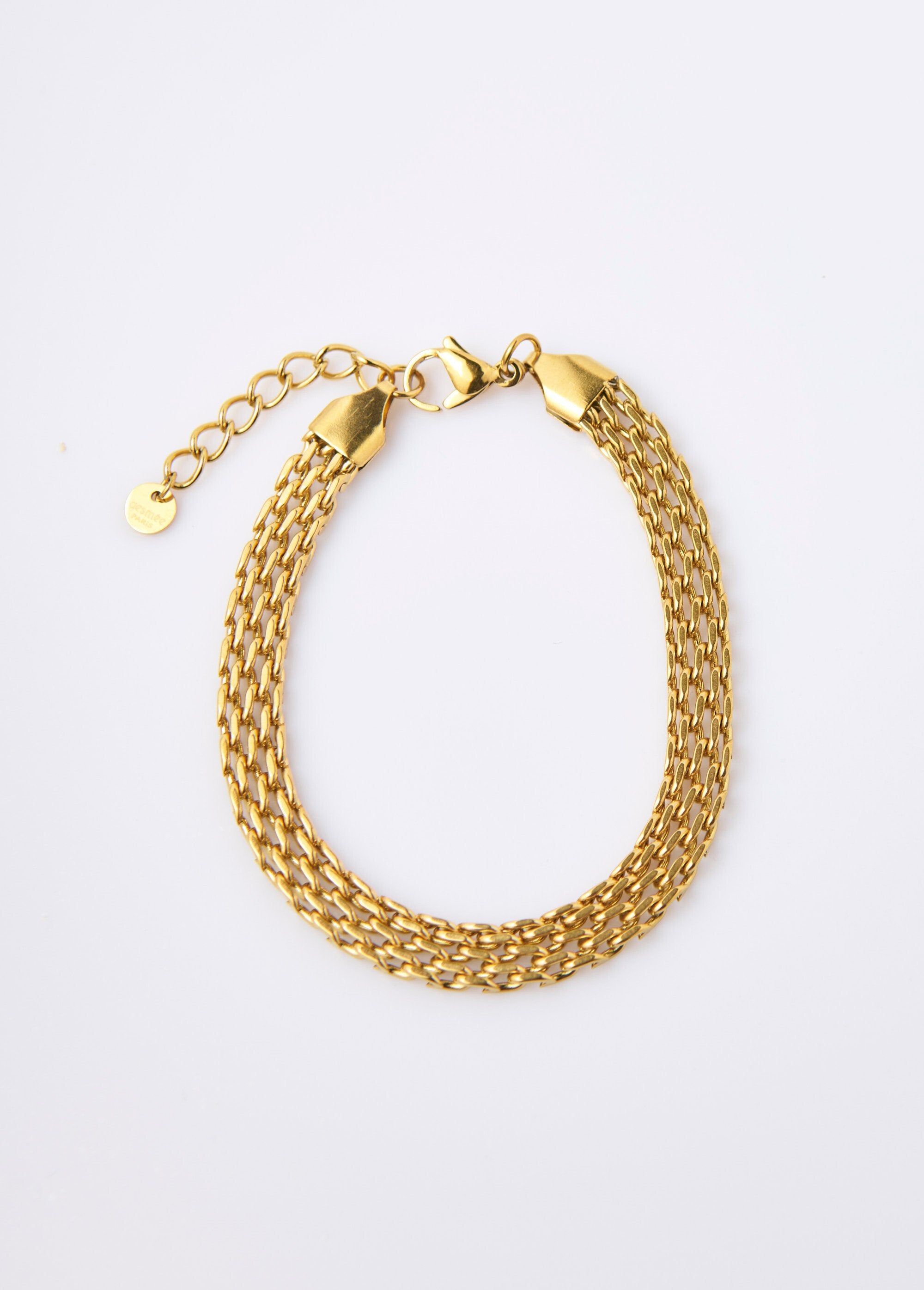 Bracciale_a_maglia_piatta_in_acciaio_inossidabile_Dore_FA1_slim
