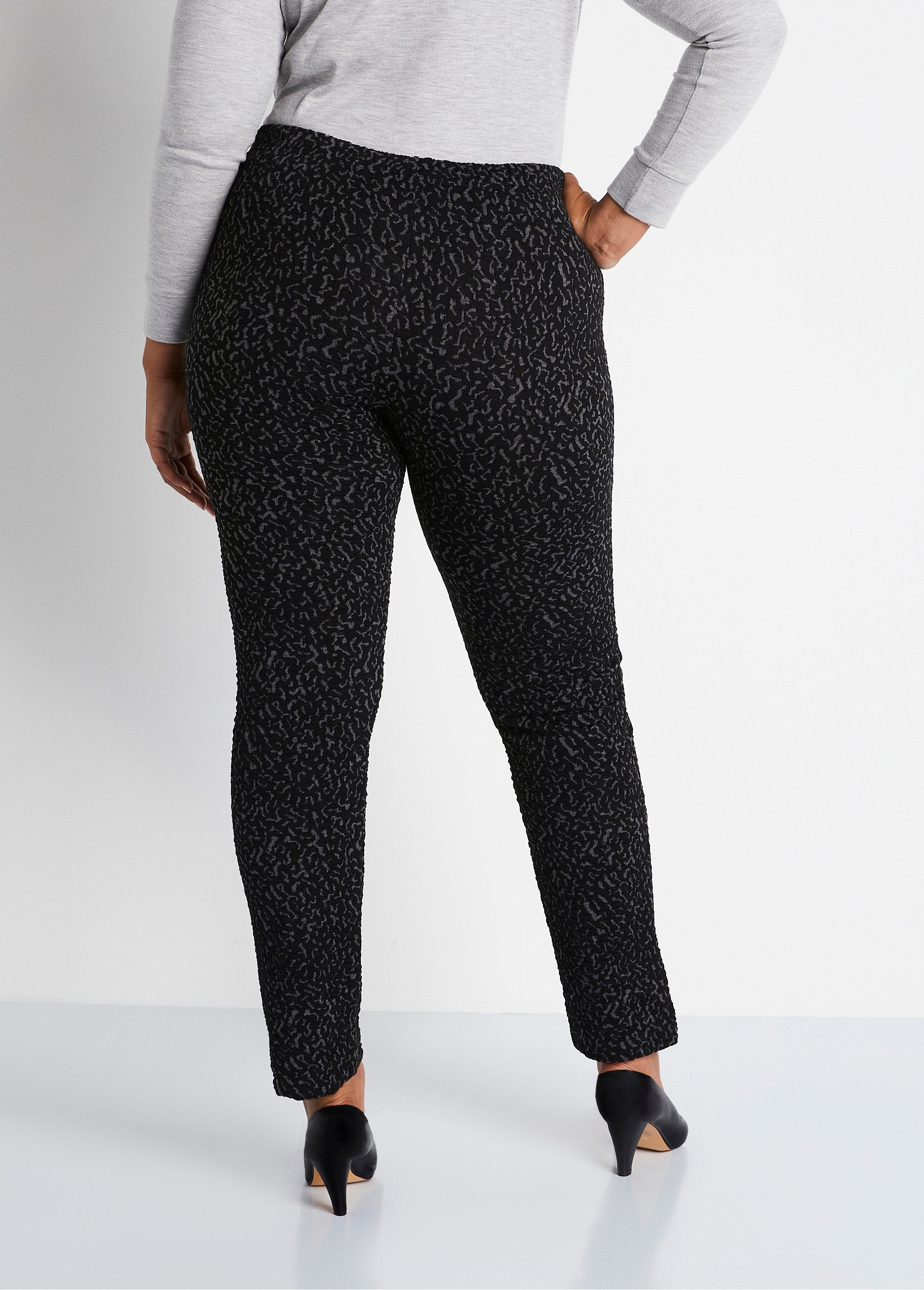Leggings_elasticizzati_in_vita,_tinta_unita_o_bicolore_Grigio_e_nero_DO1_curvy