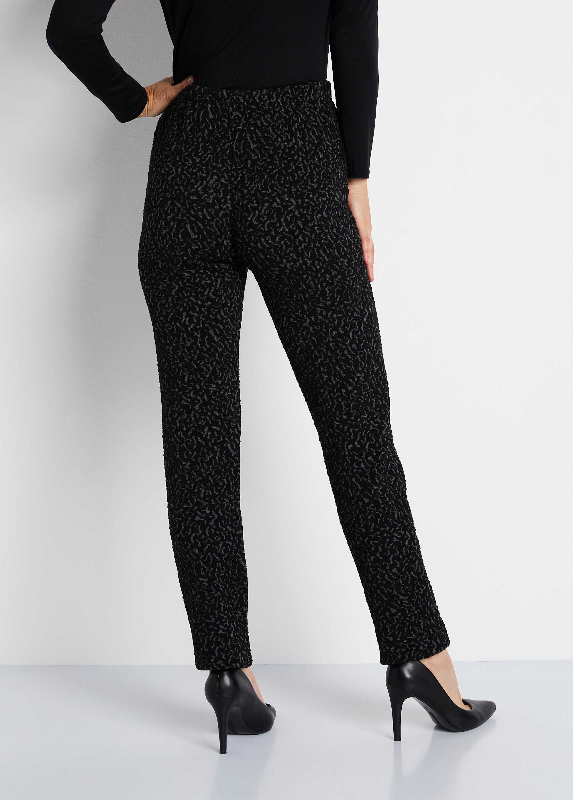 Leggings_elasticizzati_in_vita,_tinta_unita_o_bicolore_Grigio_e_nero_DO1_slim