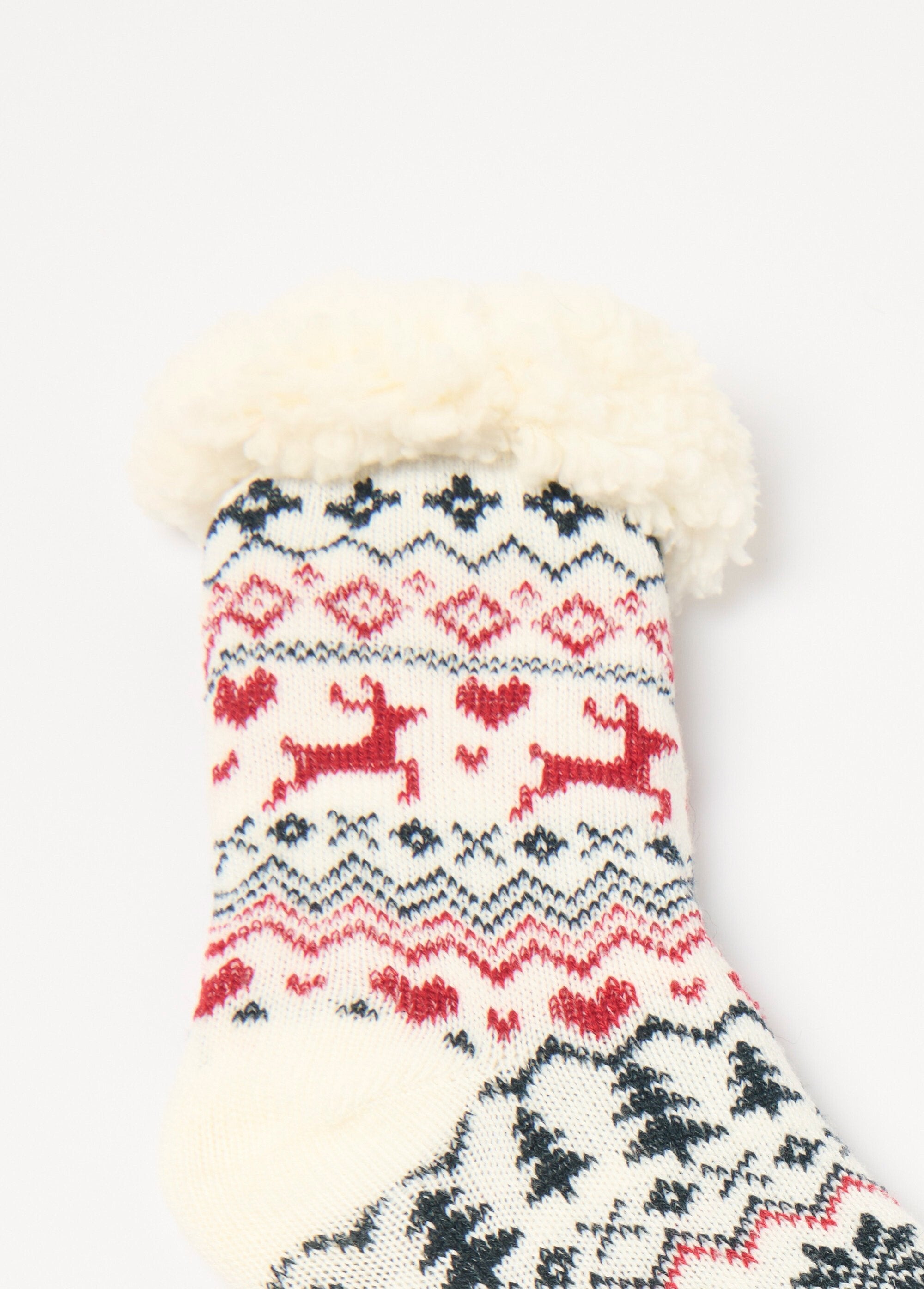 Calzini_caldi_con_fodera_in_pile_Bordeaux_DE3_slim