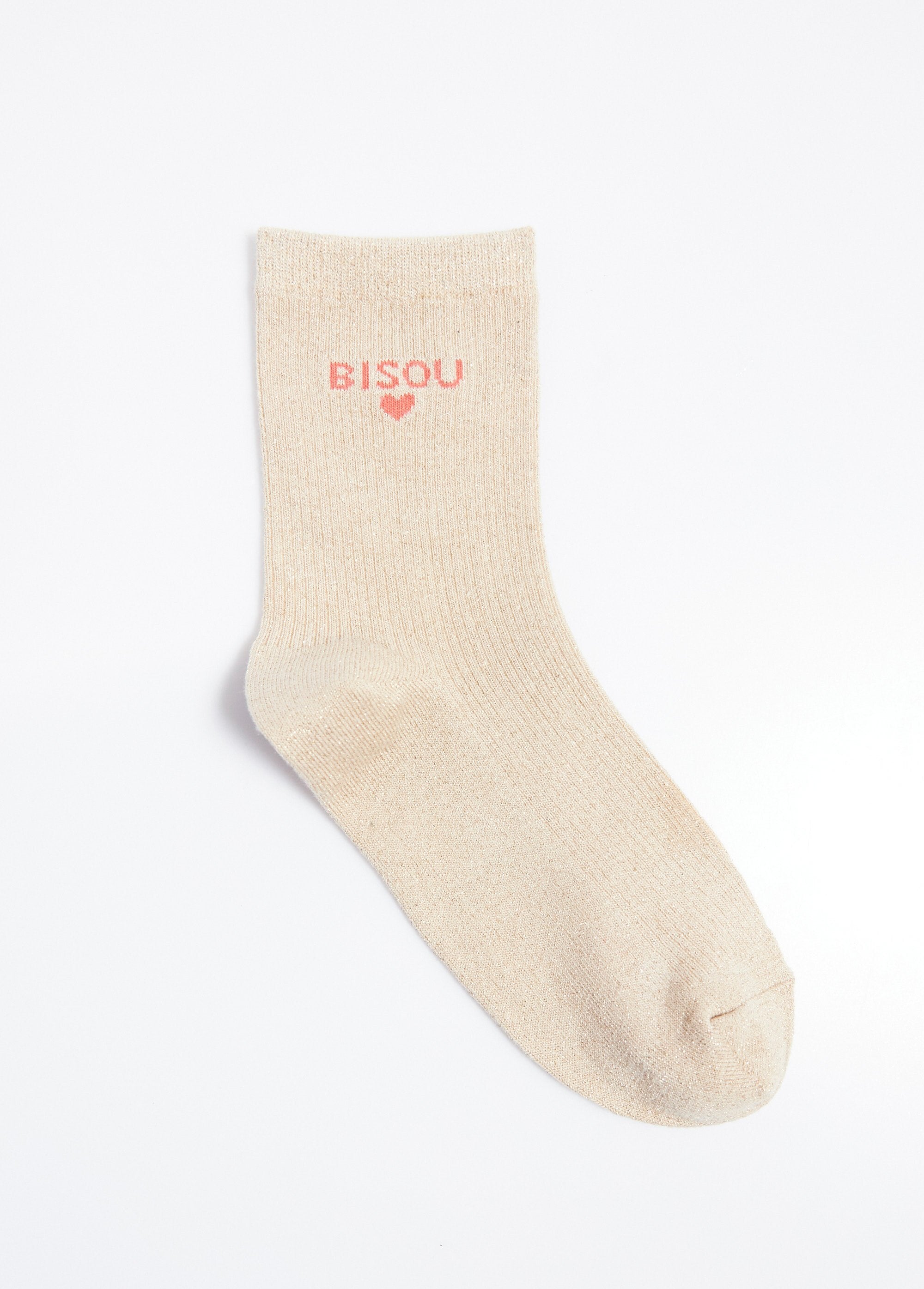 Calzini_in_filo_metallico_con_messaggio_BISOU_Beige_DE1_slim