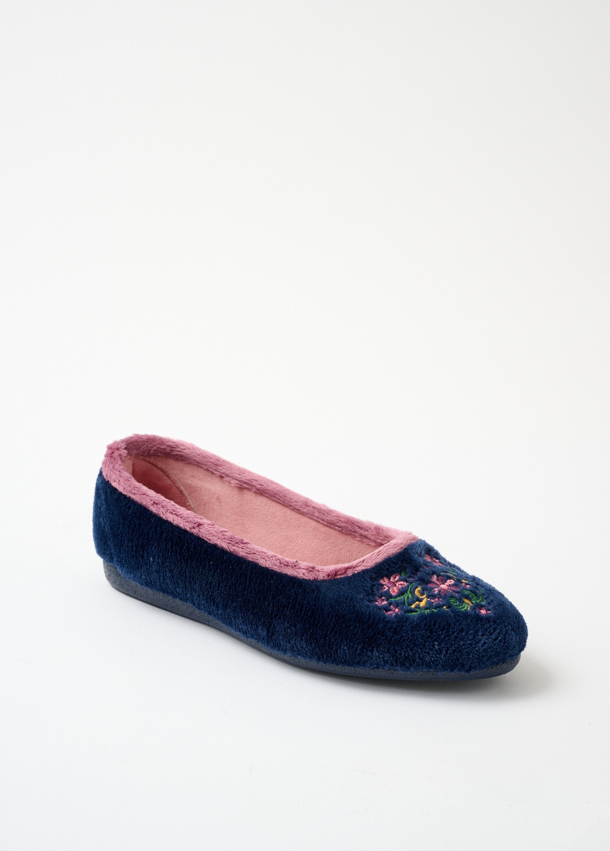 Pantofole_a_ballerina_in_peluche_larghezza_comfort_Marine_FA1_slim