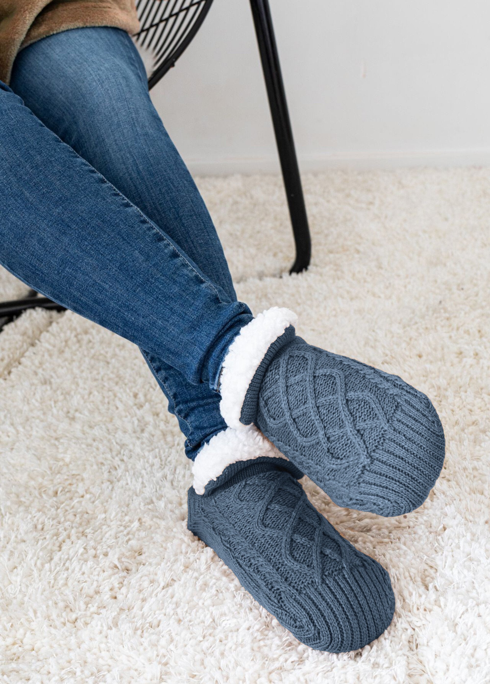 Calzini_da_pantofola_con_fodera_antiscivolo_Bleu_SF1_slim