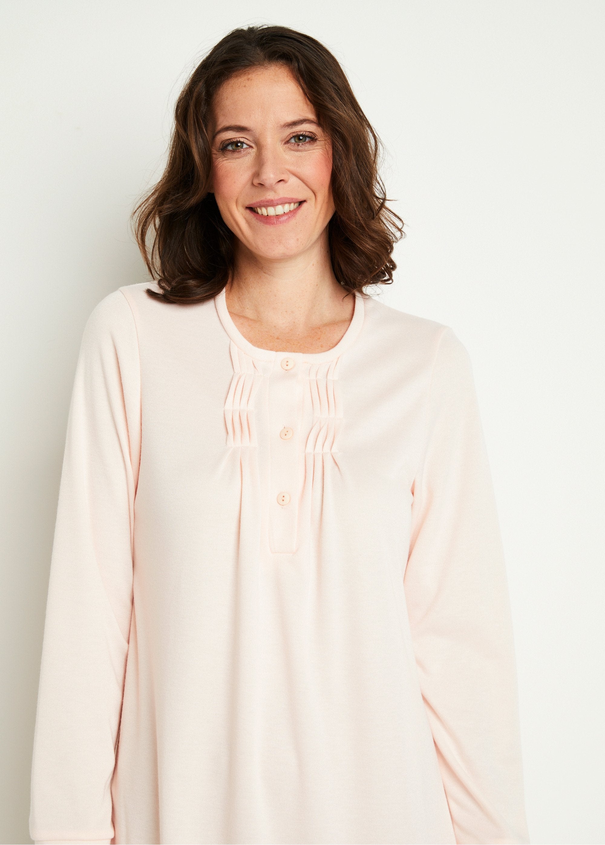 Camicia_da_notte_antistatica_con_bottoni_Pesca_DE1_slim