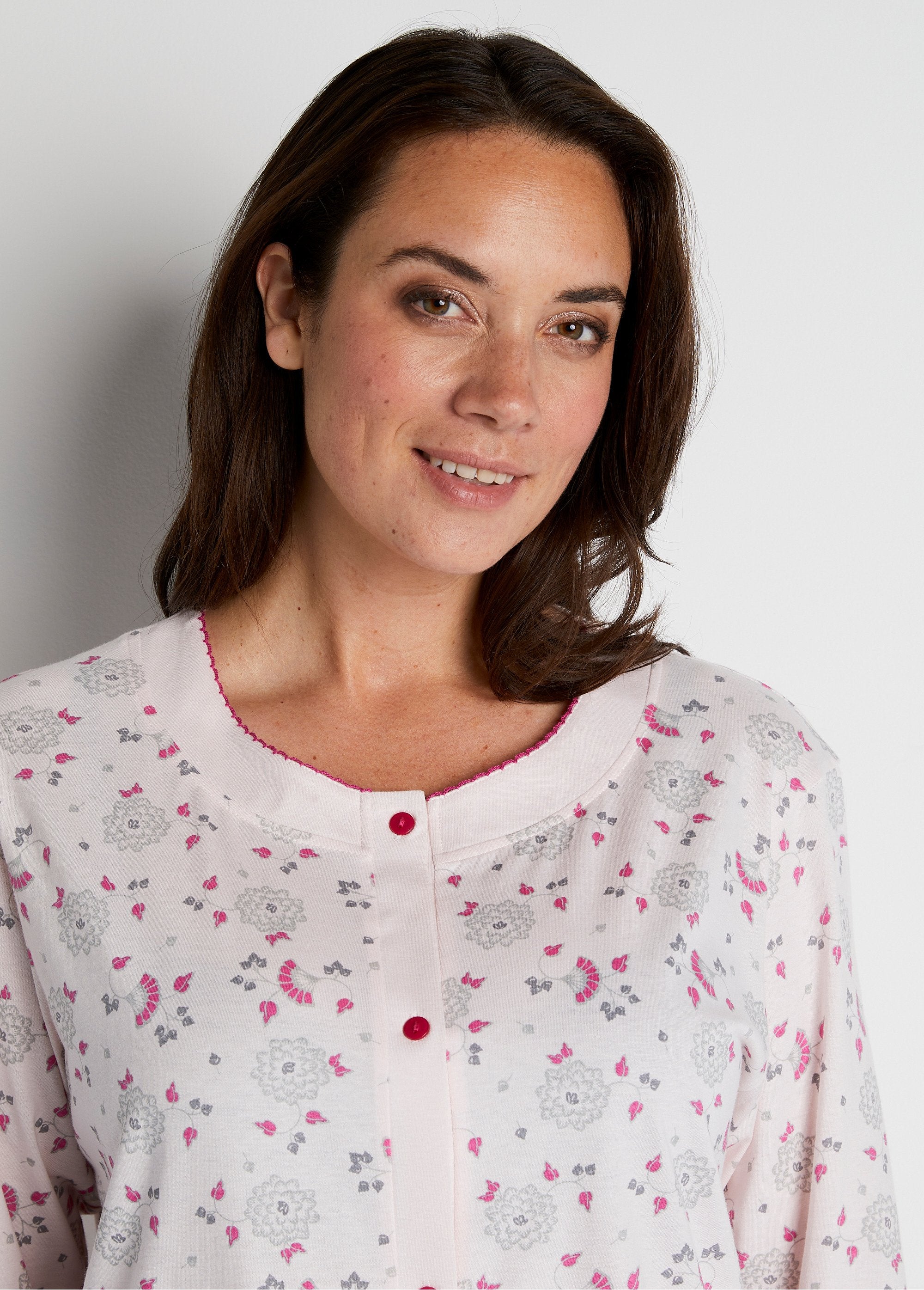 Camicia_da_notte_corta_e_abbottonata_Rosa_DE1_curvy