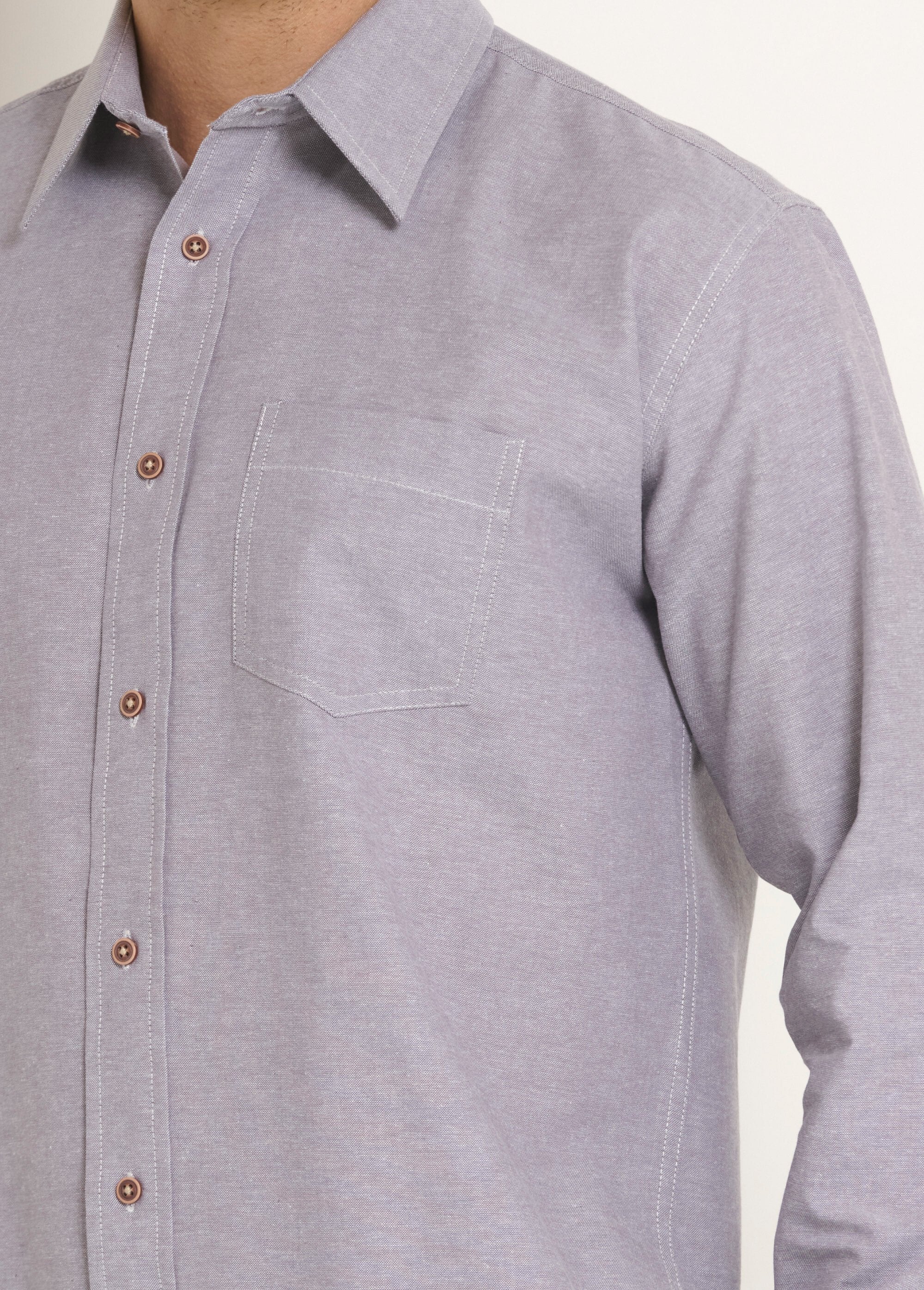 Camicia_a_maniche_lunghe_in_cotone_Oxford_Gris_DE2_slim