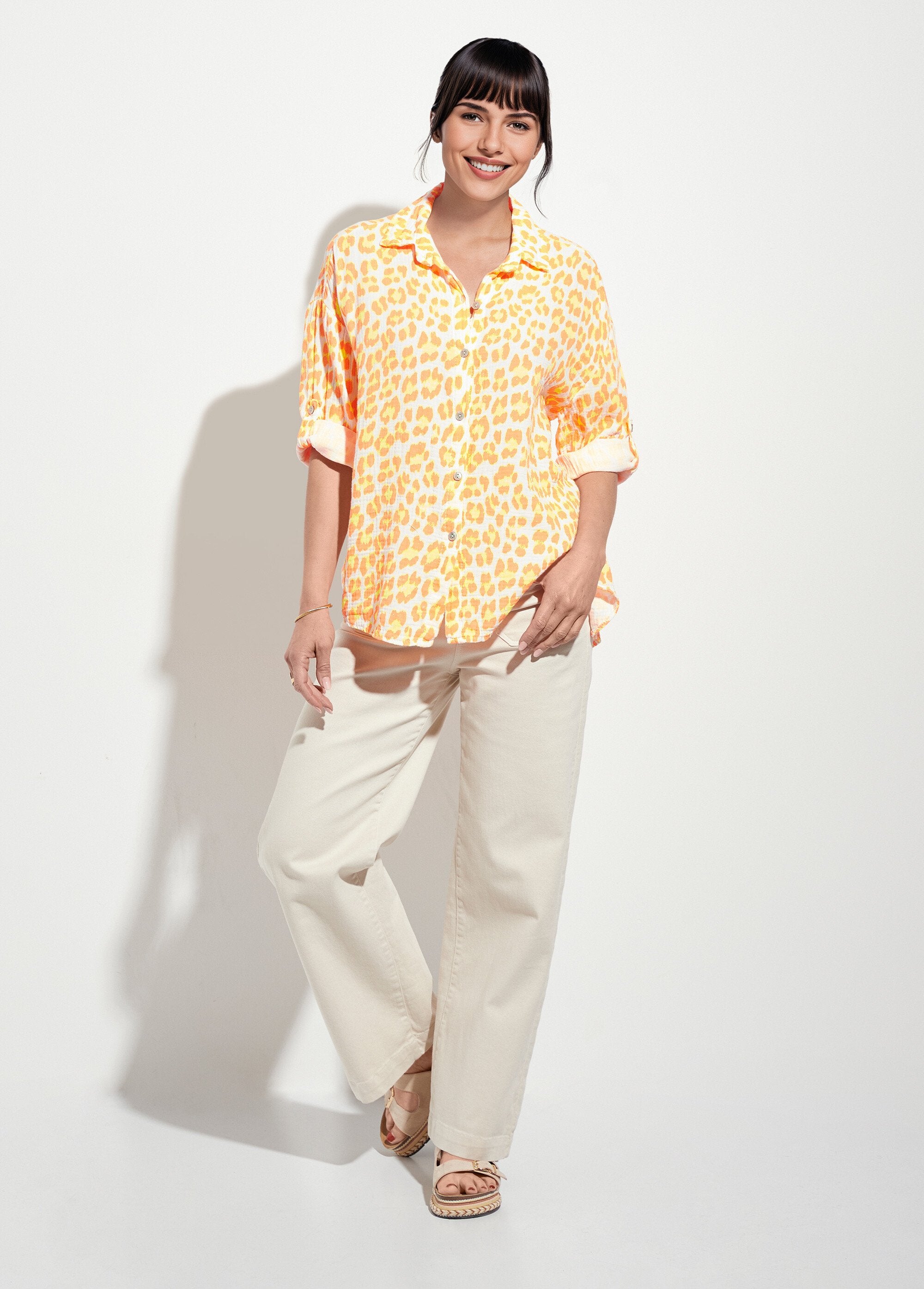 Camicetta_leopardata_fluorescente_in_garza_di_cotone_Orange_SF1_slim