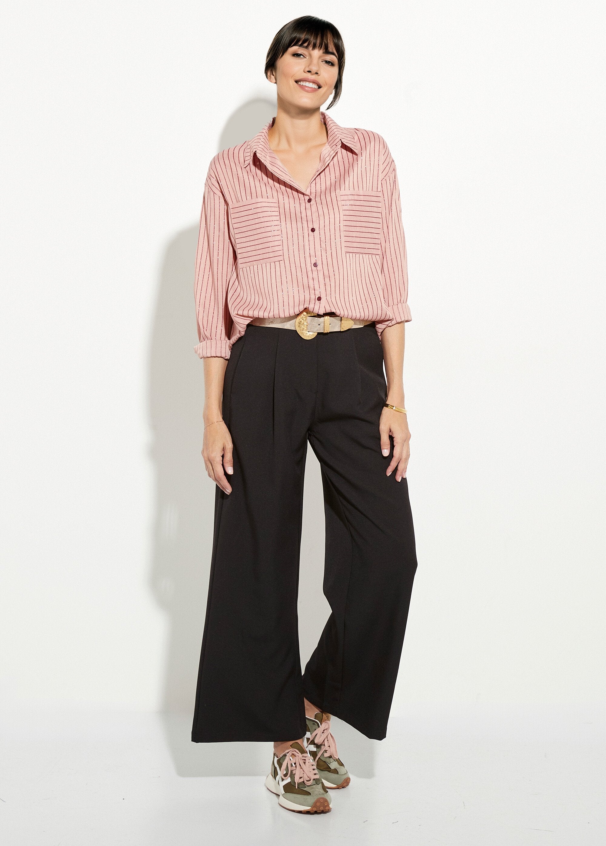 Camicetta_a_righe_con_paillettes,_voile_fine_Rose_et_bordeaux_SF1_slim