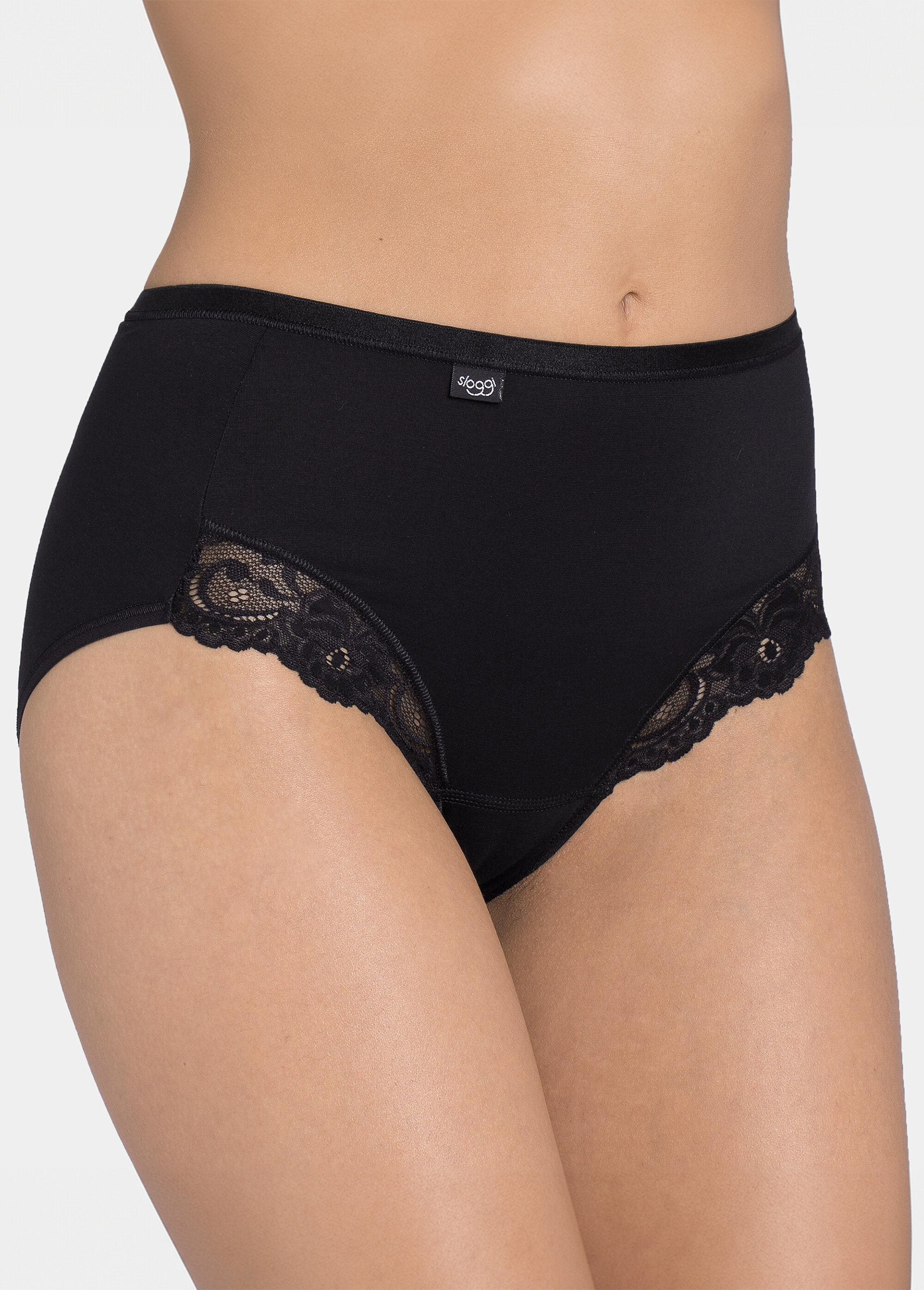 Sloggi®_-_Slip_a_vita_alta_in_pizzo_Noir_FA1_slim