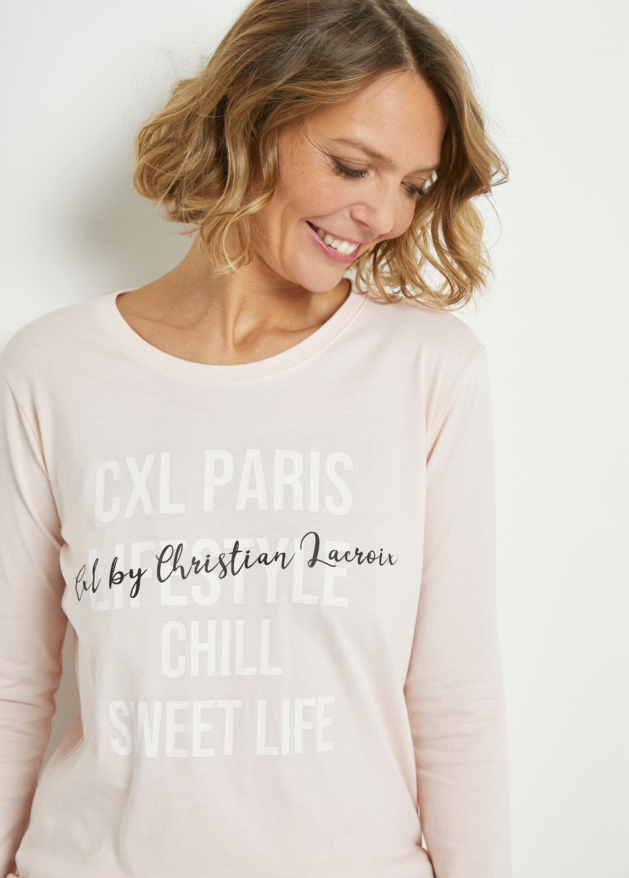 Pigiama_a_maniche_lunghe_in_maglia_Gris_DE1_slim