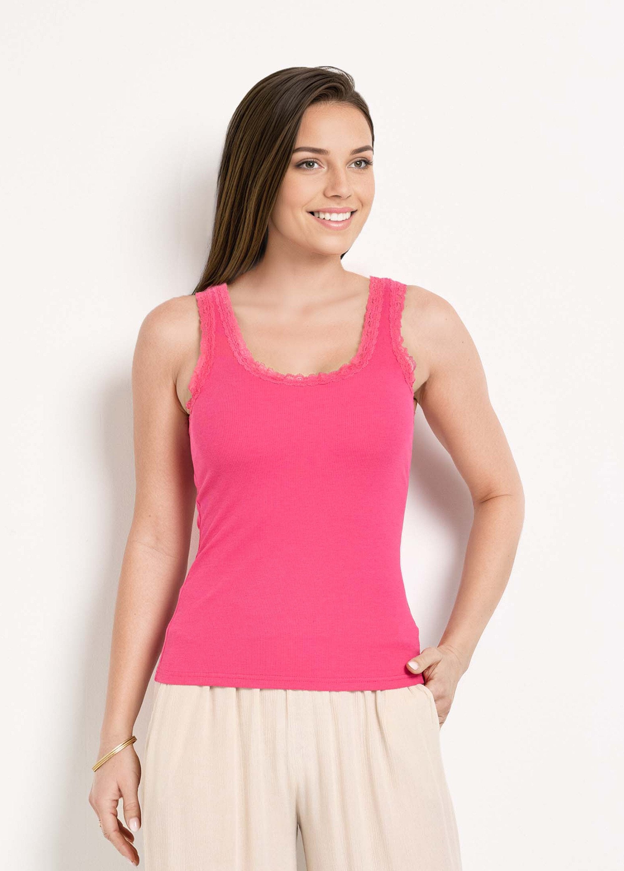 Canotta_a_coste_con_bordo_in_pizzo_Fuchsia_FA1_slim