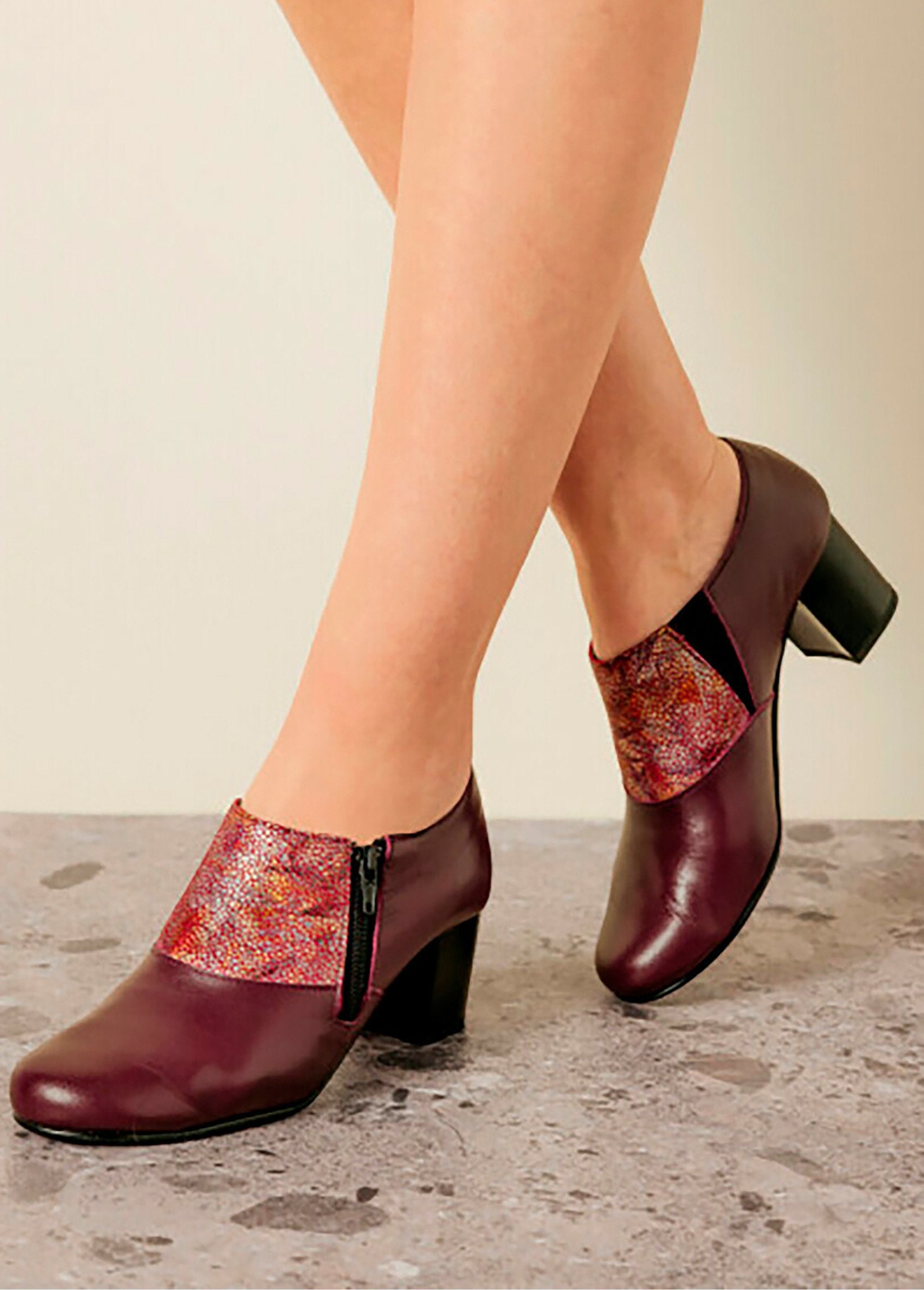 Derby_trotteur_con_zip_larghezza_comfort_Bordeaux_SF1_slim