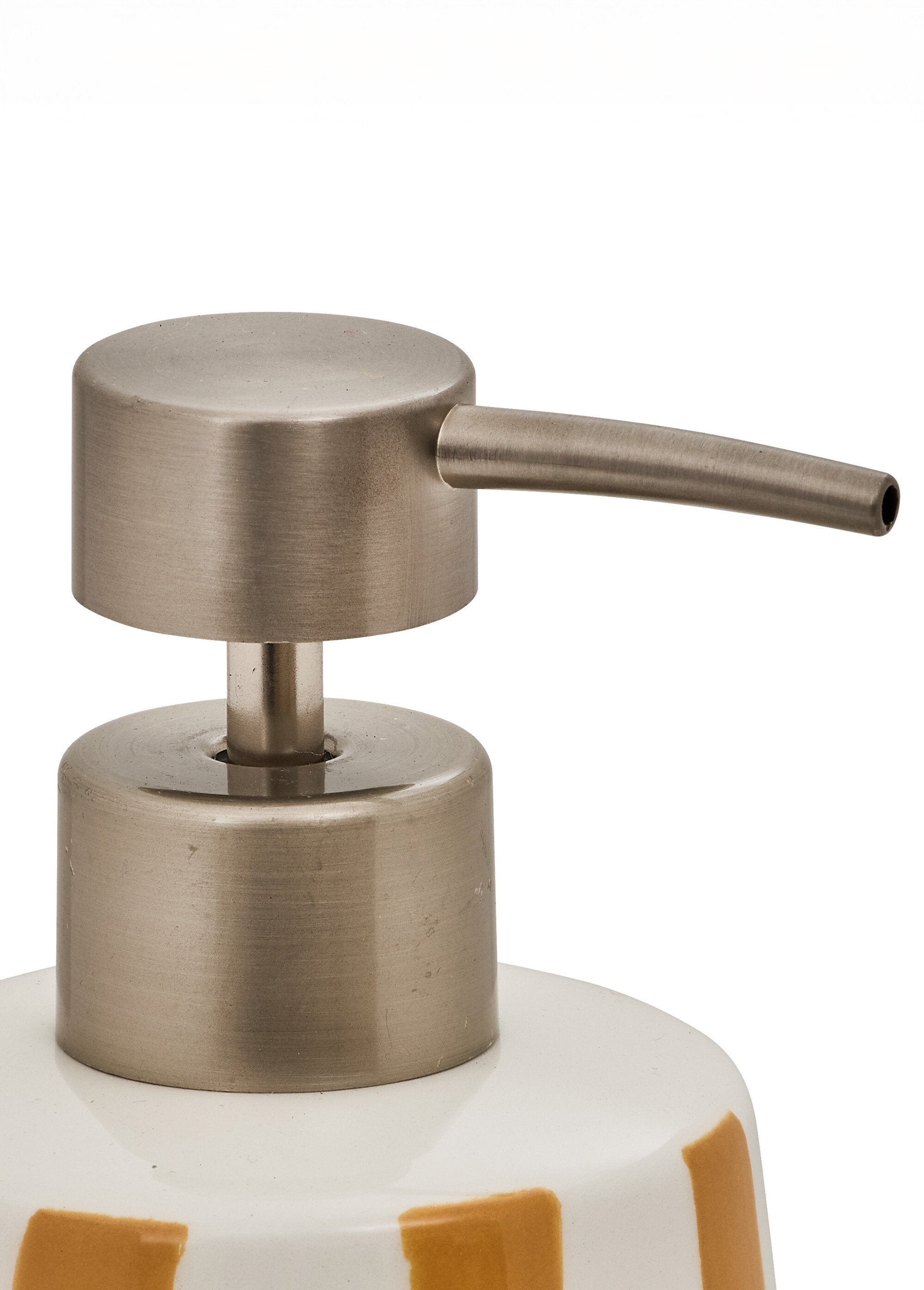 Distributore_di_sapone_in_ceramica_a_righe_Jaune_DE1_slim