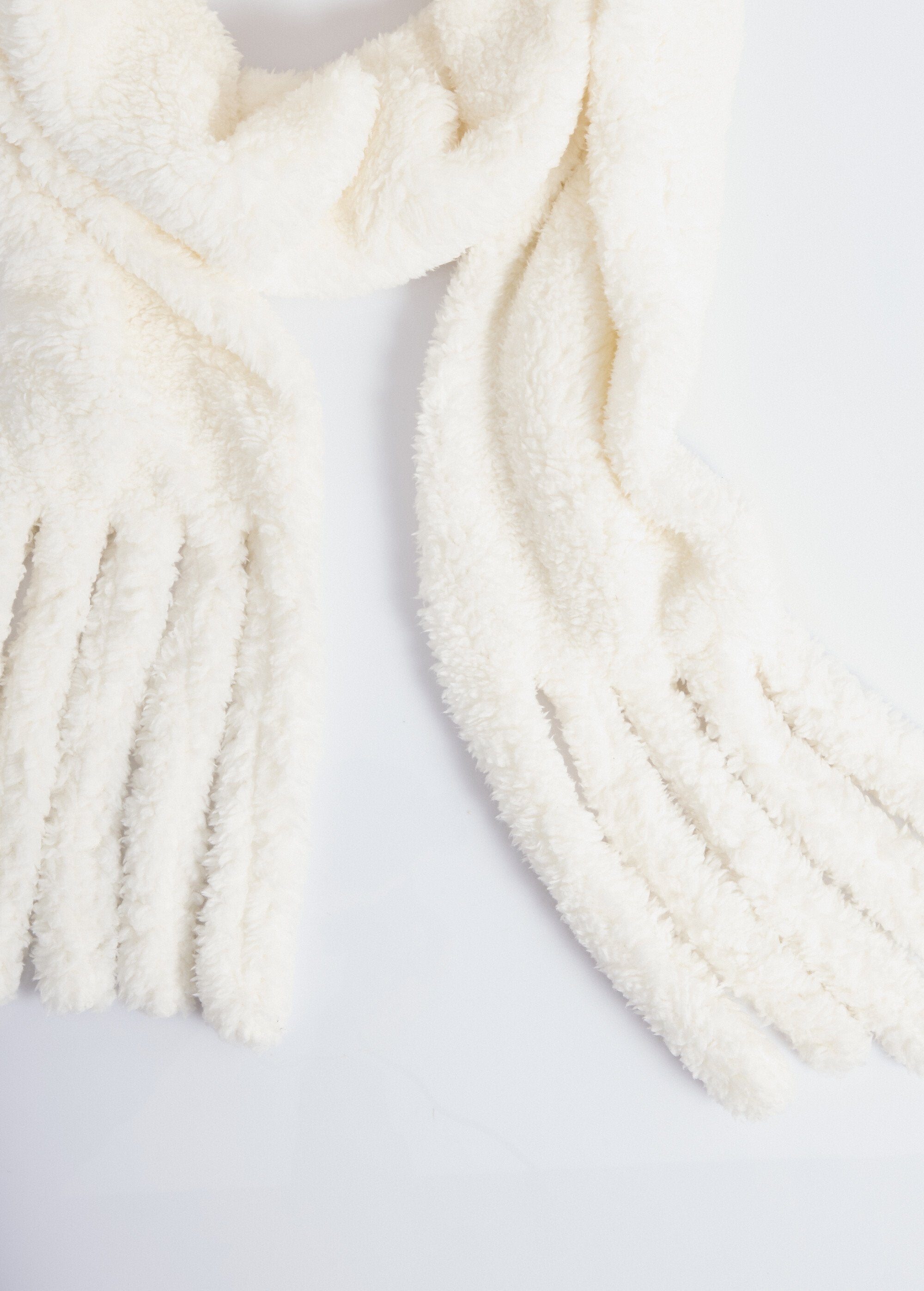 Echarpe_chaude,_polaire_uni_façon_sherpa_Blanc_DE1_slim