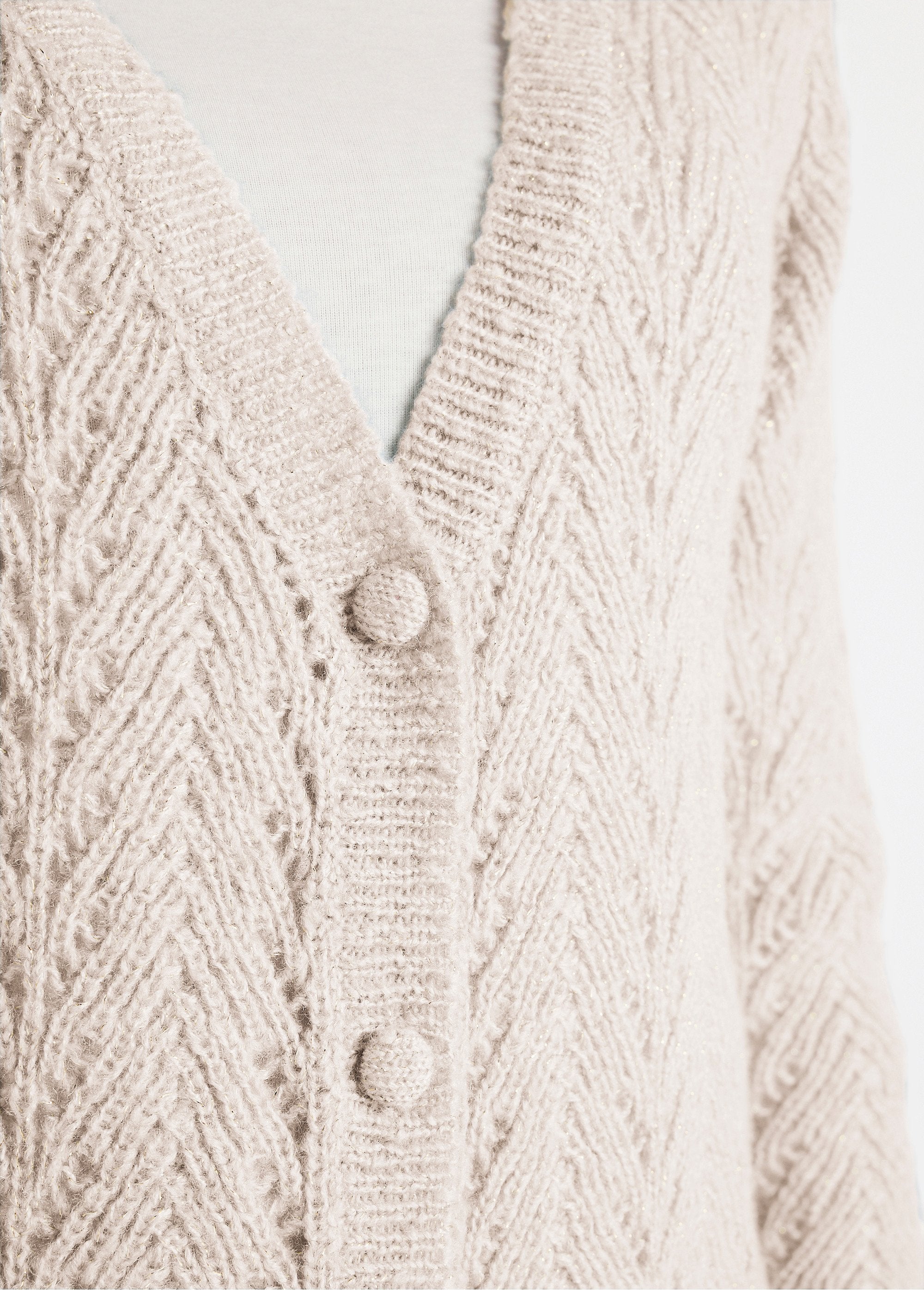 Gilet_abbottonato_in_fibre_riciclate_Ecru_DE1_slim