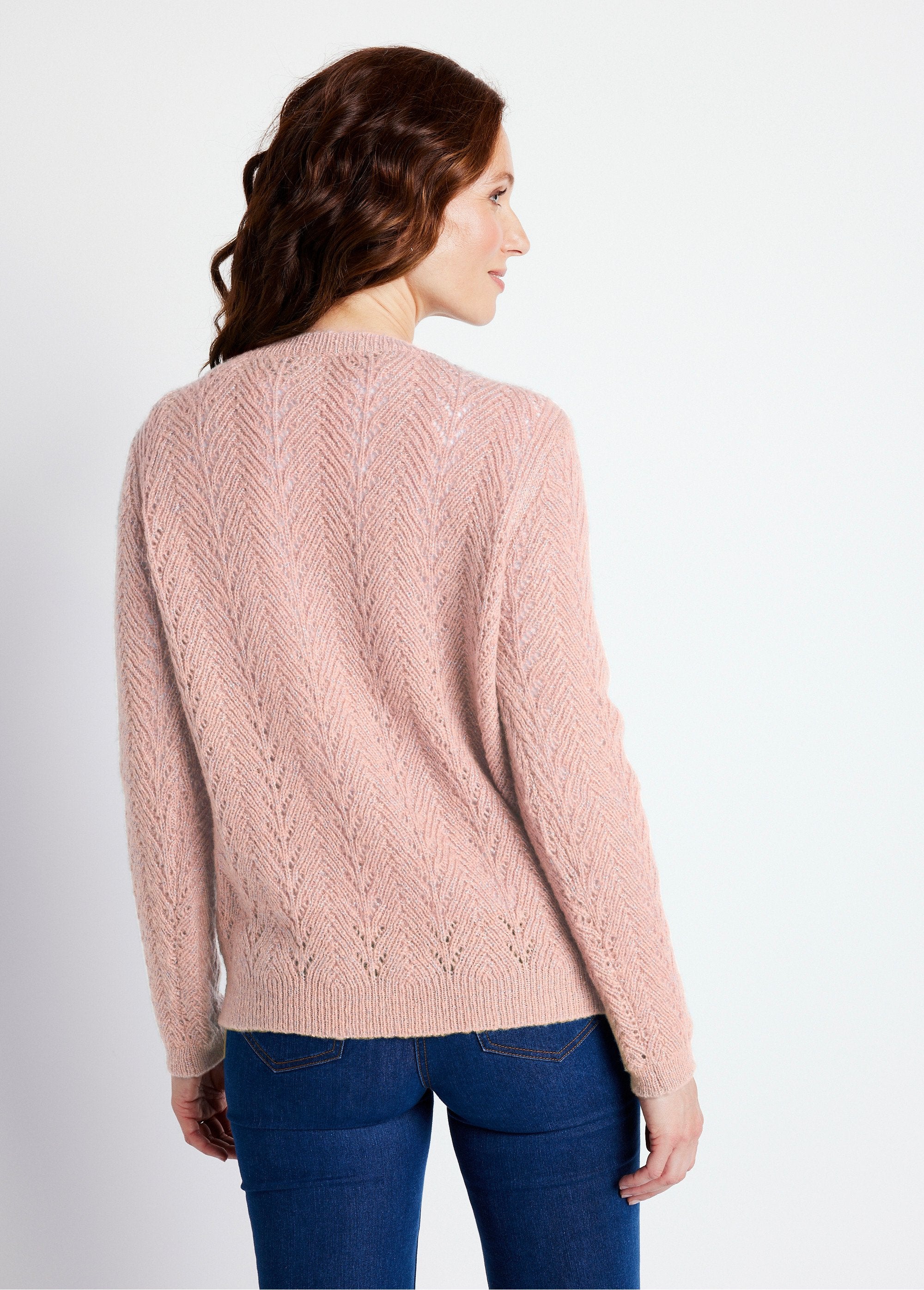 Gilet_abbottonato_in_fibre_riciclate_Rose_poudre_DO1_slim