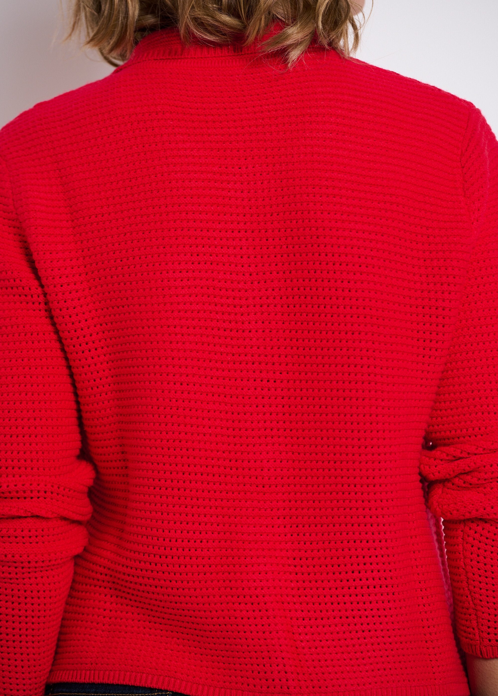 Cardigan_tinta_unita_abbottonato_con_colletto_a_maniche_lunghe_Rouge_DE2_slim