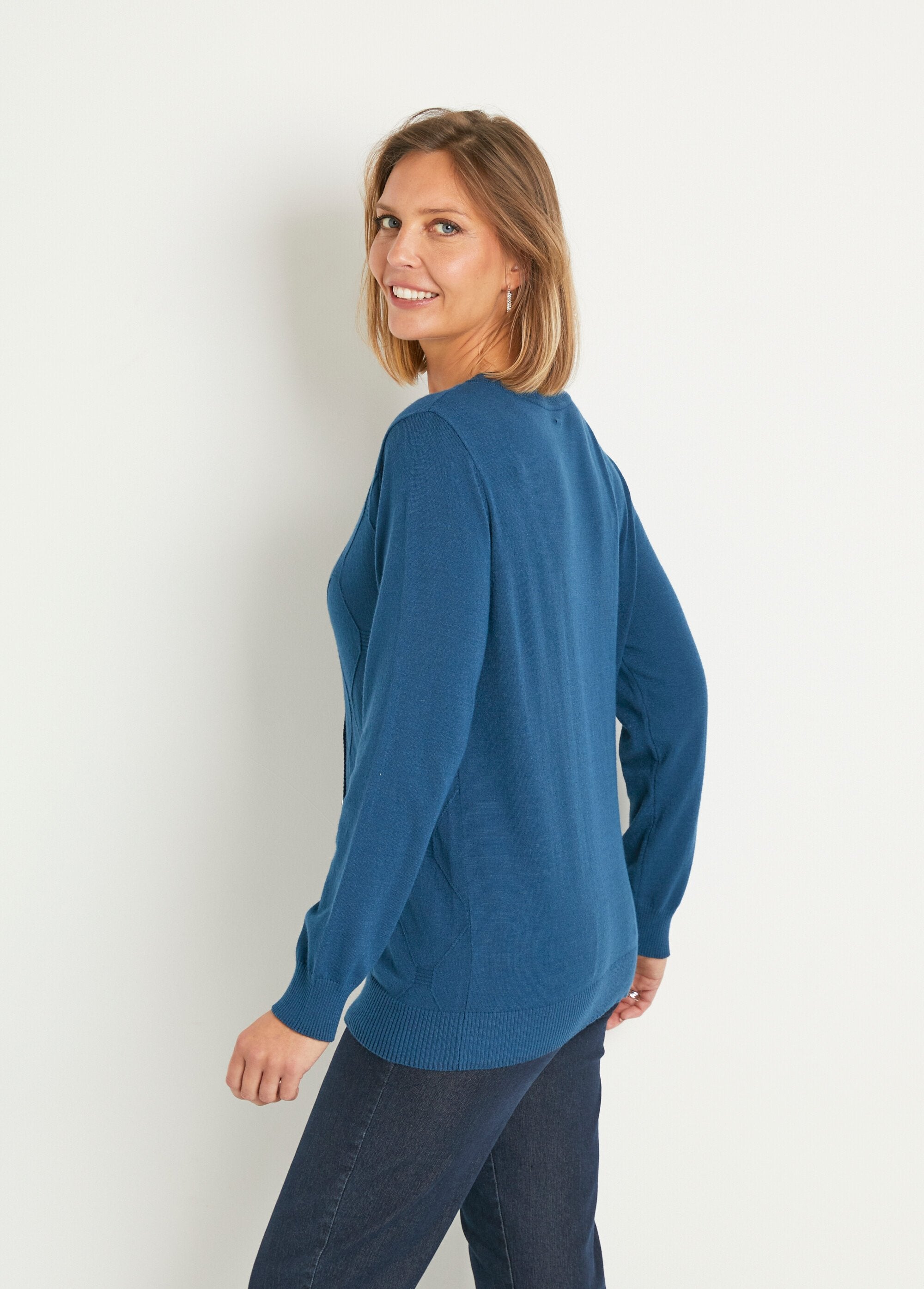 Gilet_cardigan_in_misto_modal_con_bottoni_semplici_Canard_DO1_slim