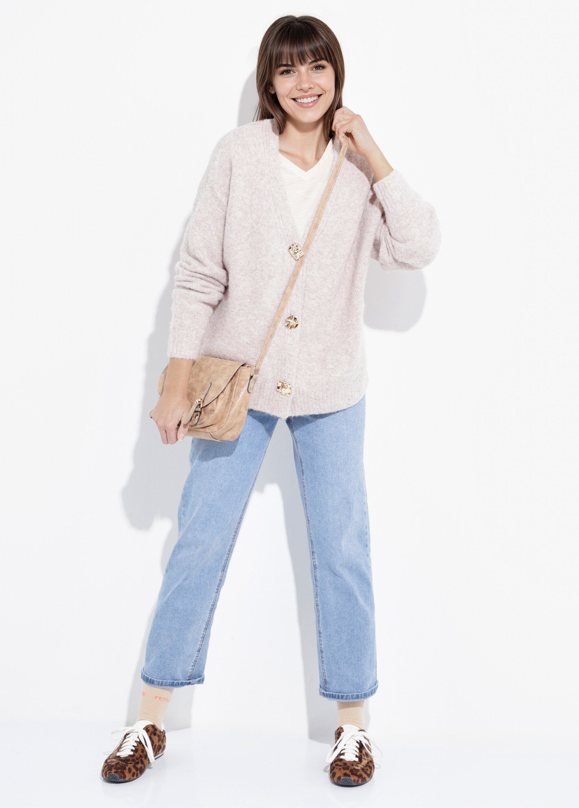 Cardigan_in_lana_calda_con_bottoni_gioiello_in_metallo_Beige_SF1_slim