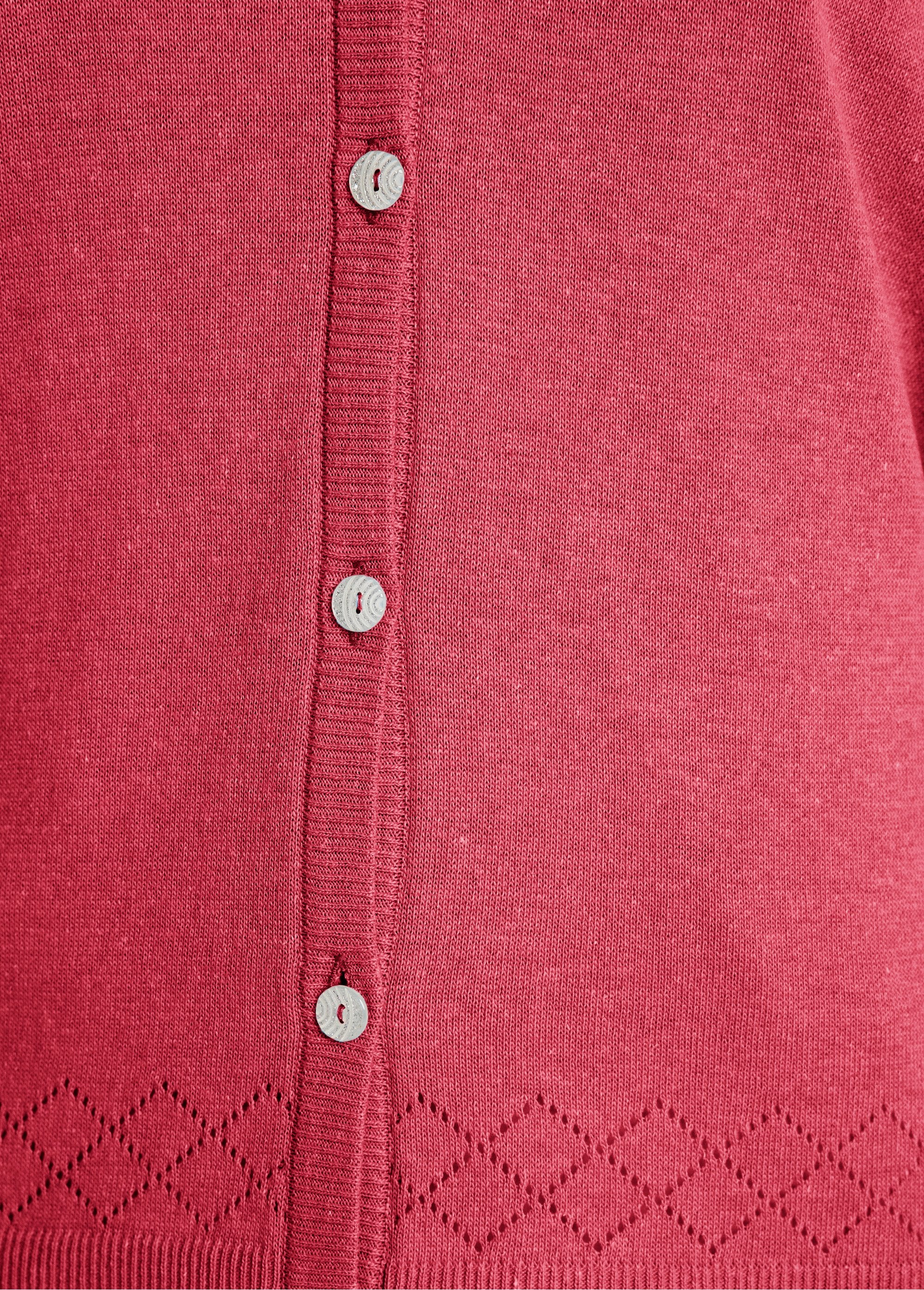 Gilet_sottile_traforato_con_bottoni_ROSA_DE2_slim