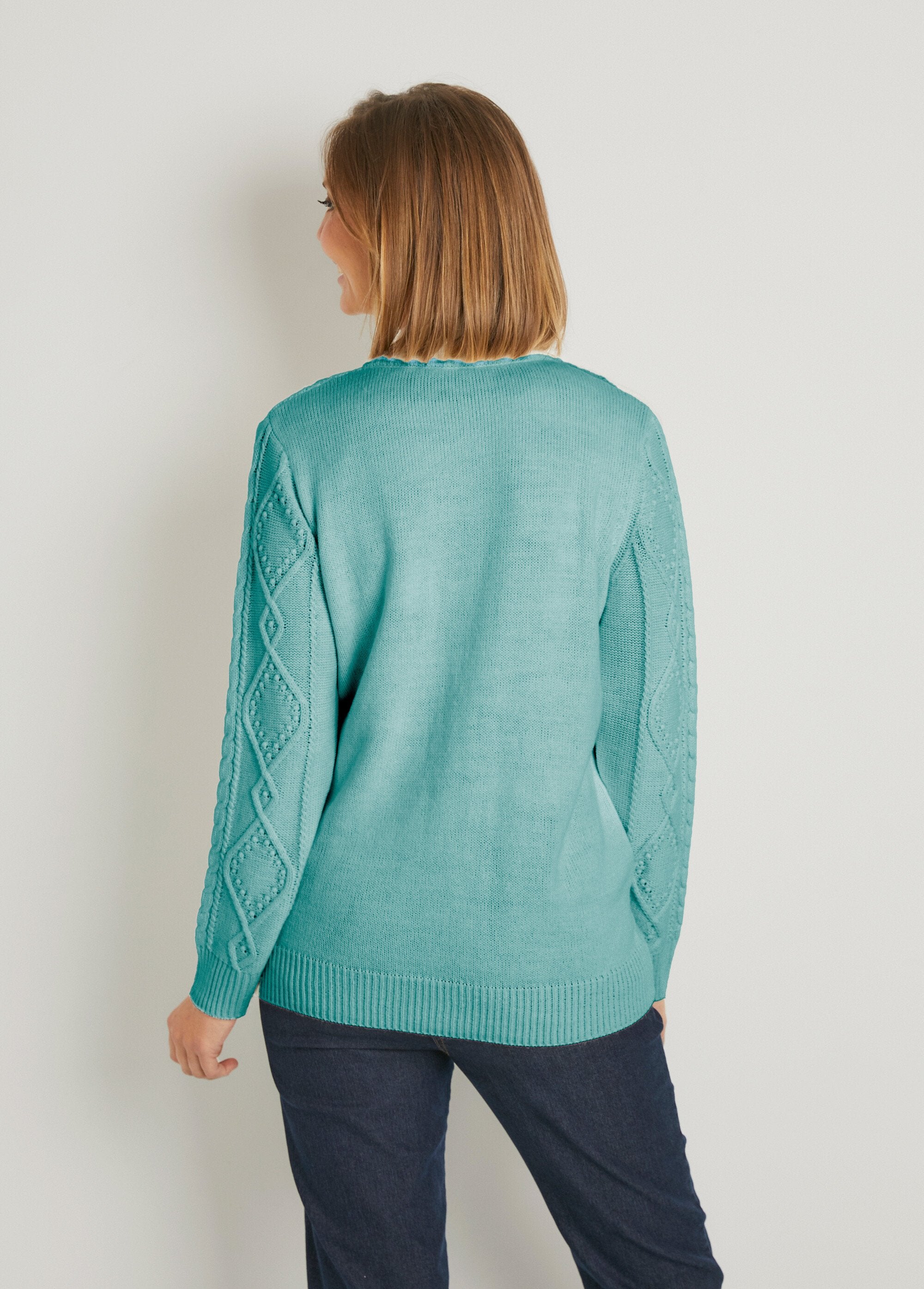 Caldo_cardigan_con_zip_e_collo_alto_lavorato_a_maglia_Verde_DO1_slim