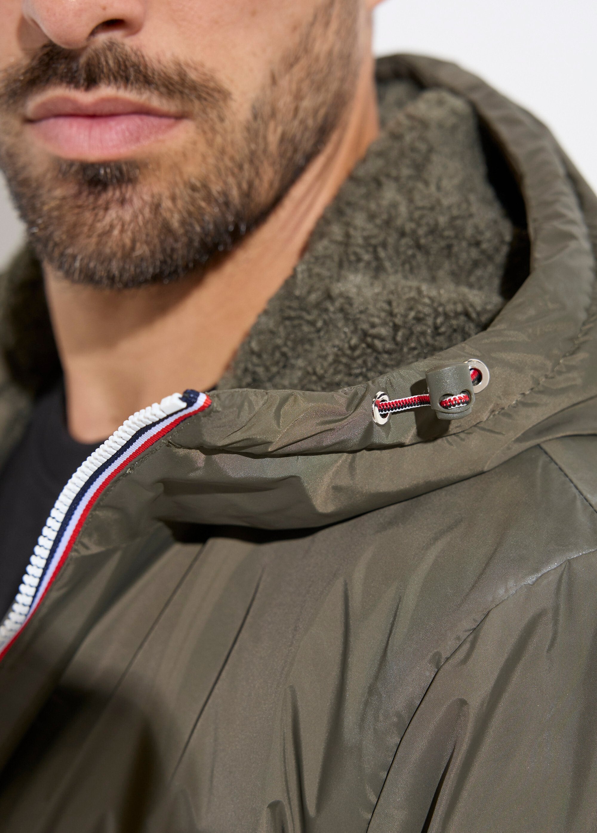 Parka_lungo,_caldo_e_foderato_in_tessuto_idrorepellente_Kaki_DE1_slim