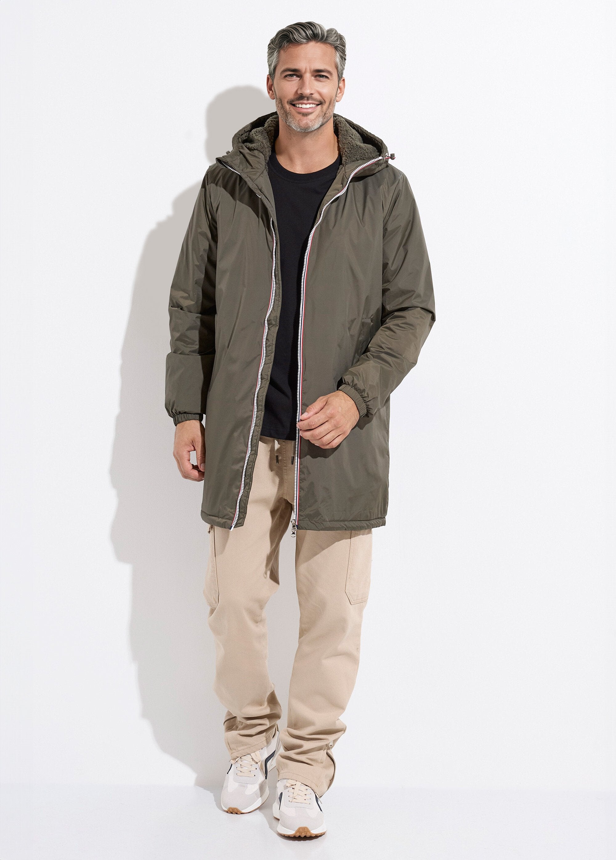 Parka_lungo,_caldo_e_foderato_in_tessuto_idrorepellente_Kaki_SF1_slim