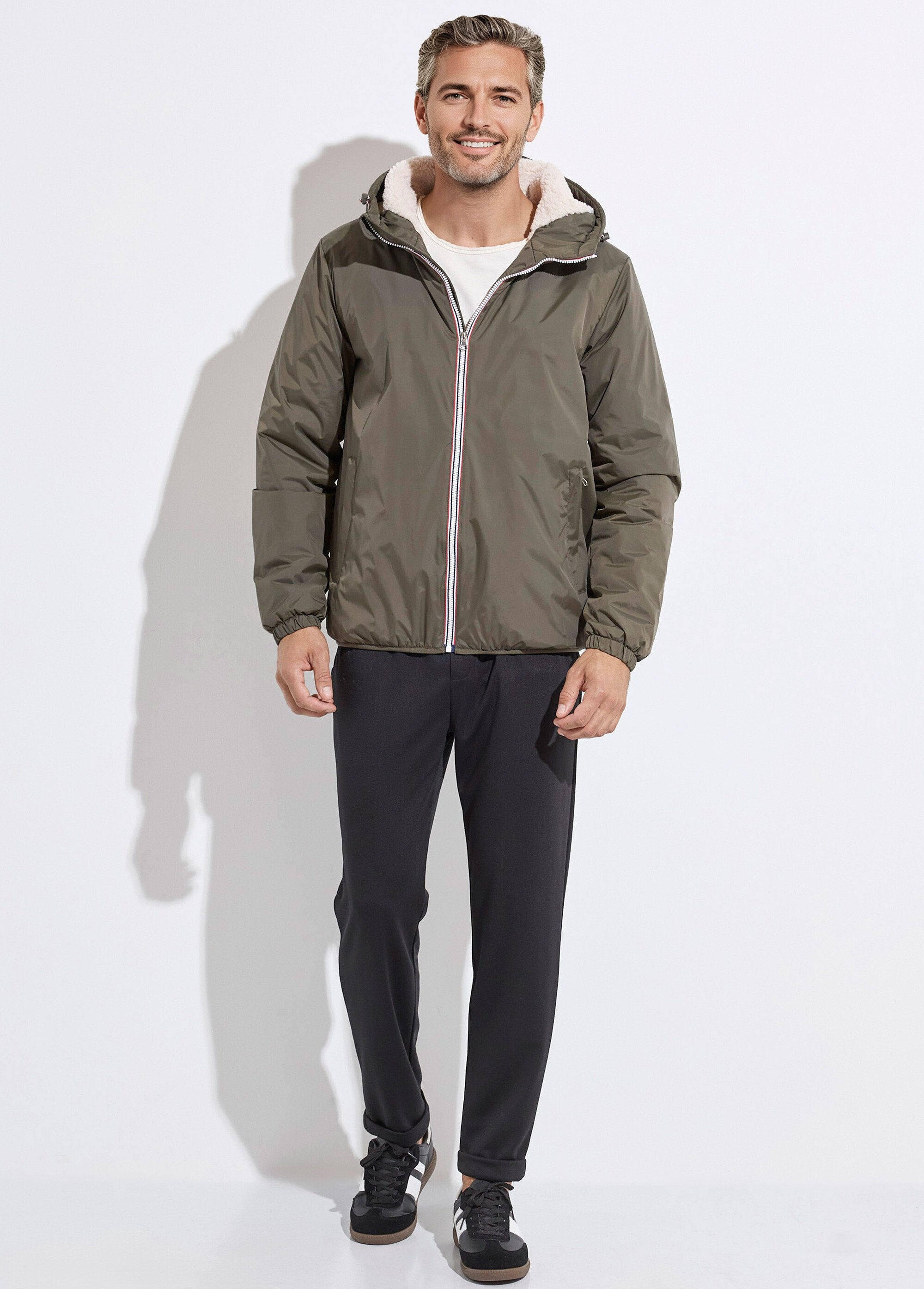Parka_corto,_caldo_e_con_fodera_idrorepellente_Kaki_et_ecru_SF1_slim