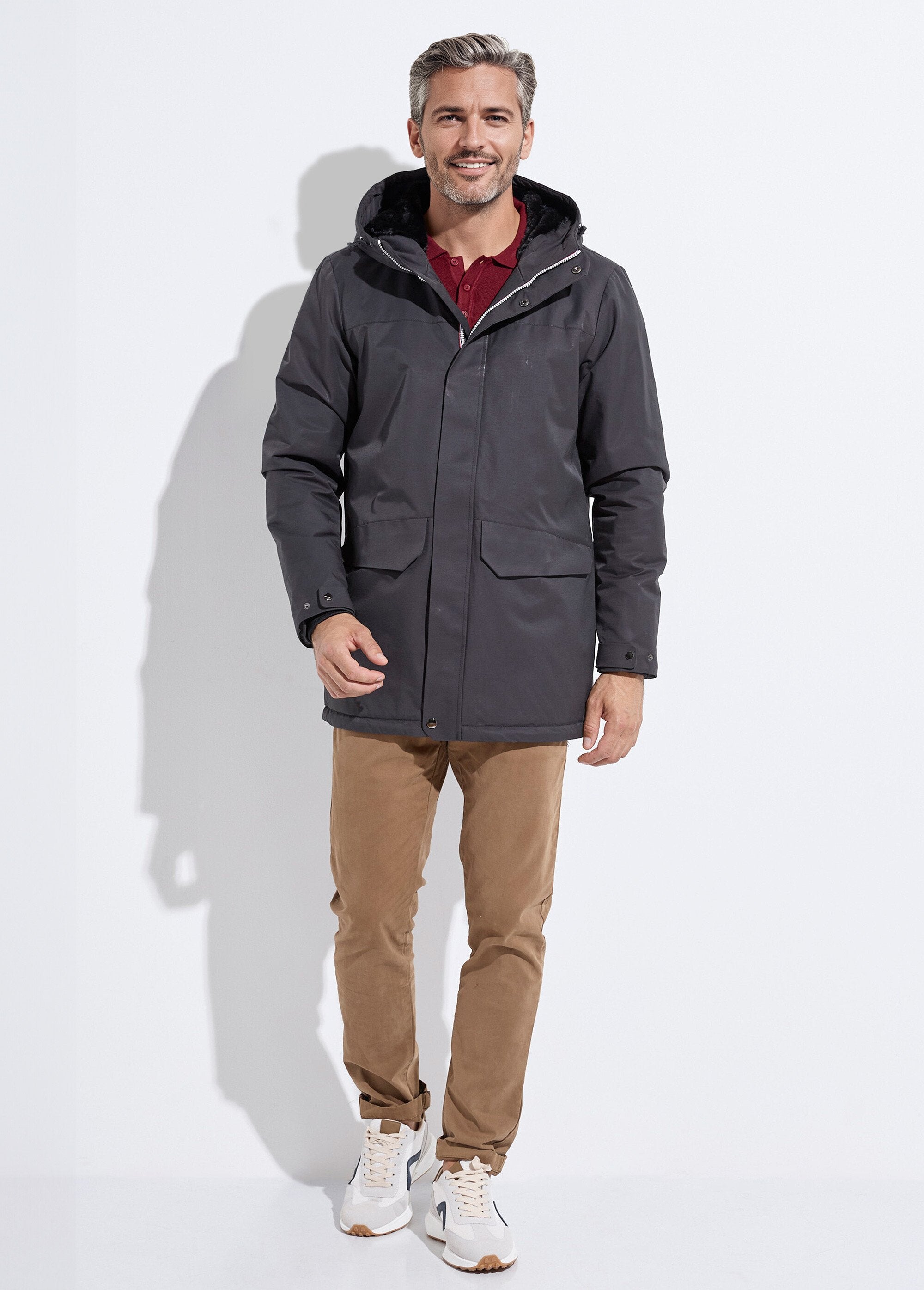Parka_con_cappuccio_e_fodera_in_pelliccia_Noir_SF1_slim