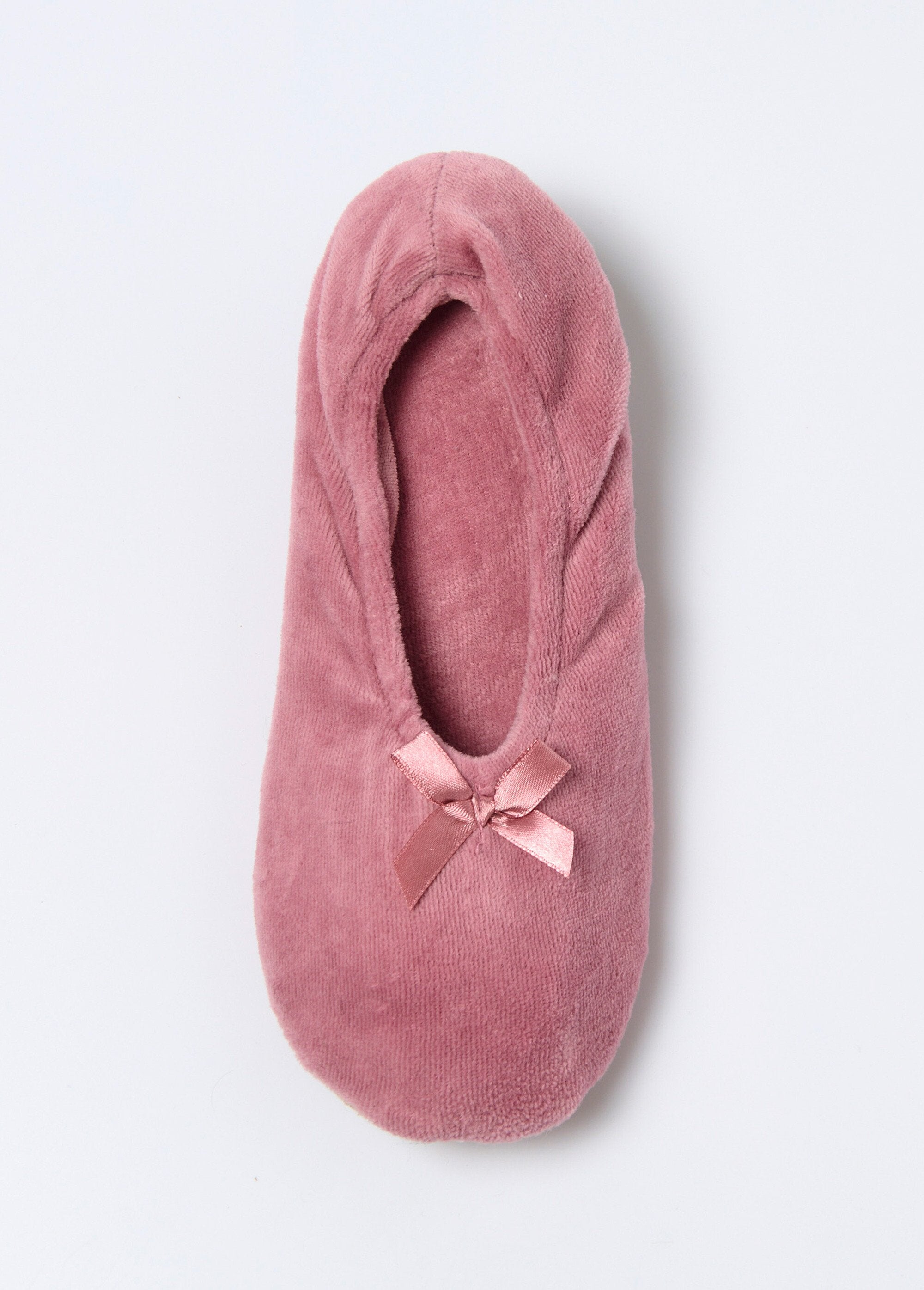 Pantofole_ballerine_in_velluto_elasticizzato_Rose_fonce_OV1_slim