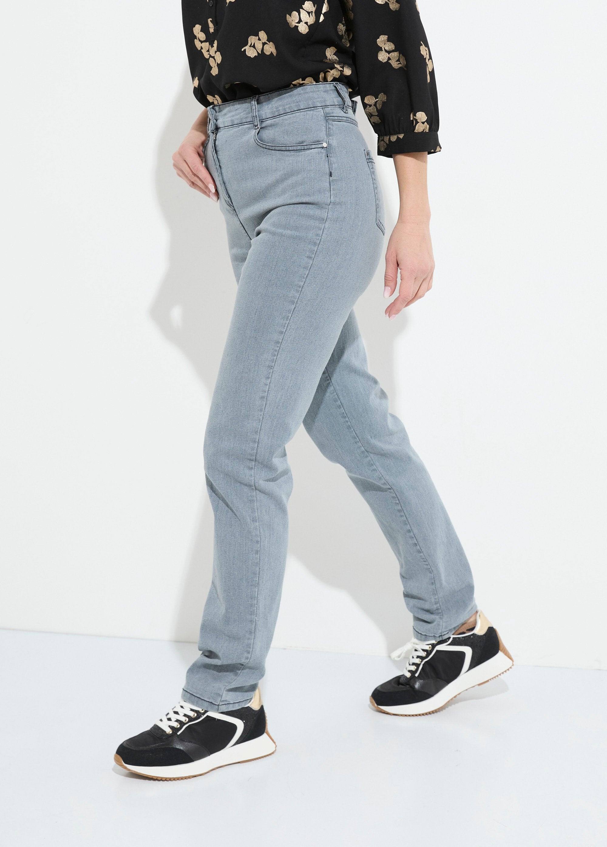 Jeans_5_tasche_in_cotone_elasticizzato_con_cintura_in_vita_Gris_DR1_slim