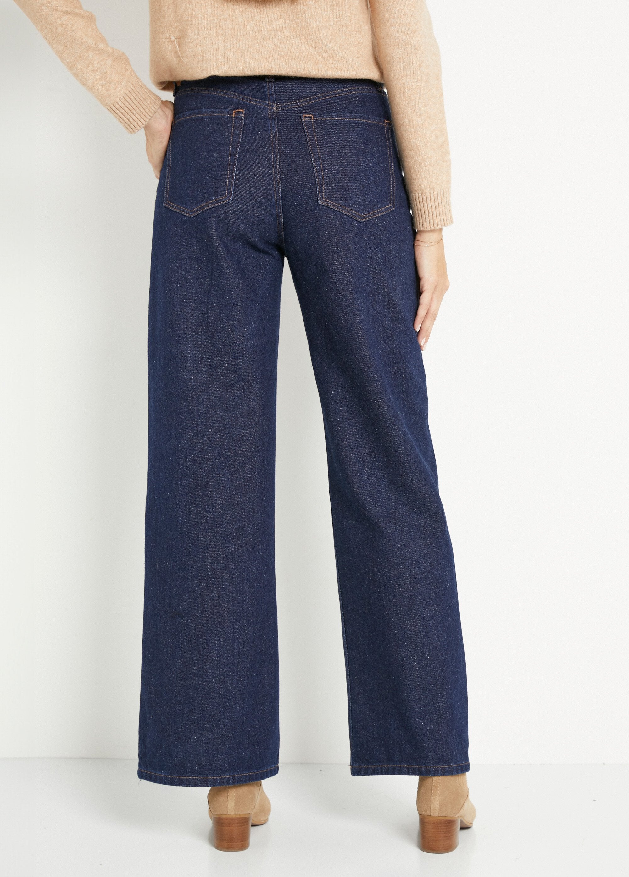 Jeans_donna_5_tasche_a_gamba_larga_Bleu_brut__DO1_slim