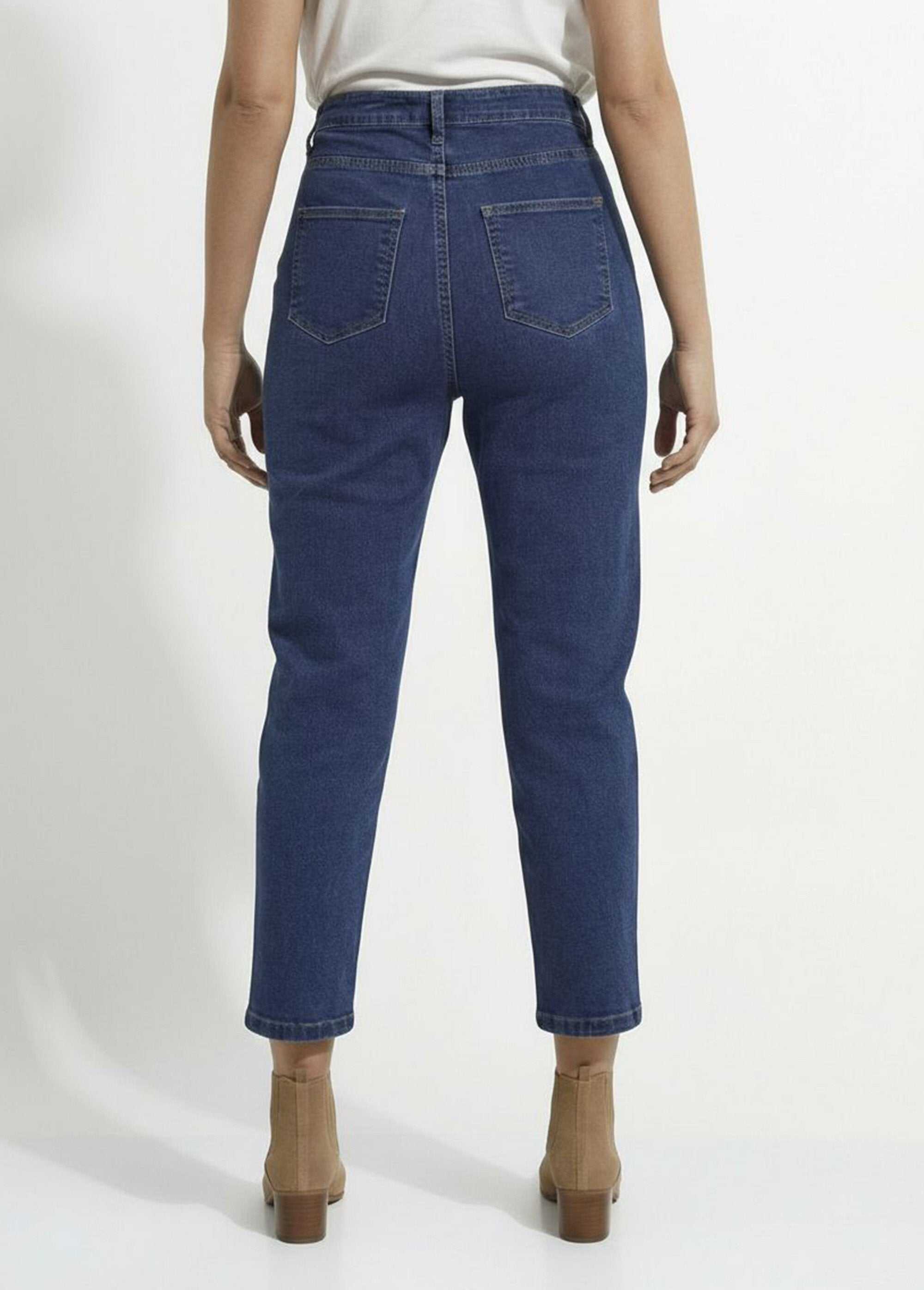 Jeans_7/8_a_vita_alta_e_gamba_dritta_Stone_DO1_slim