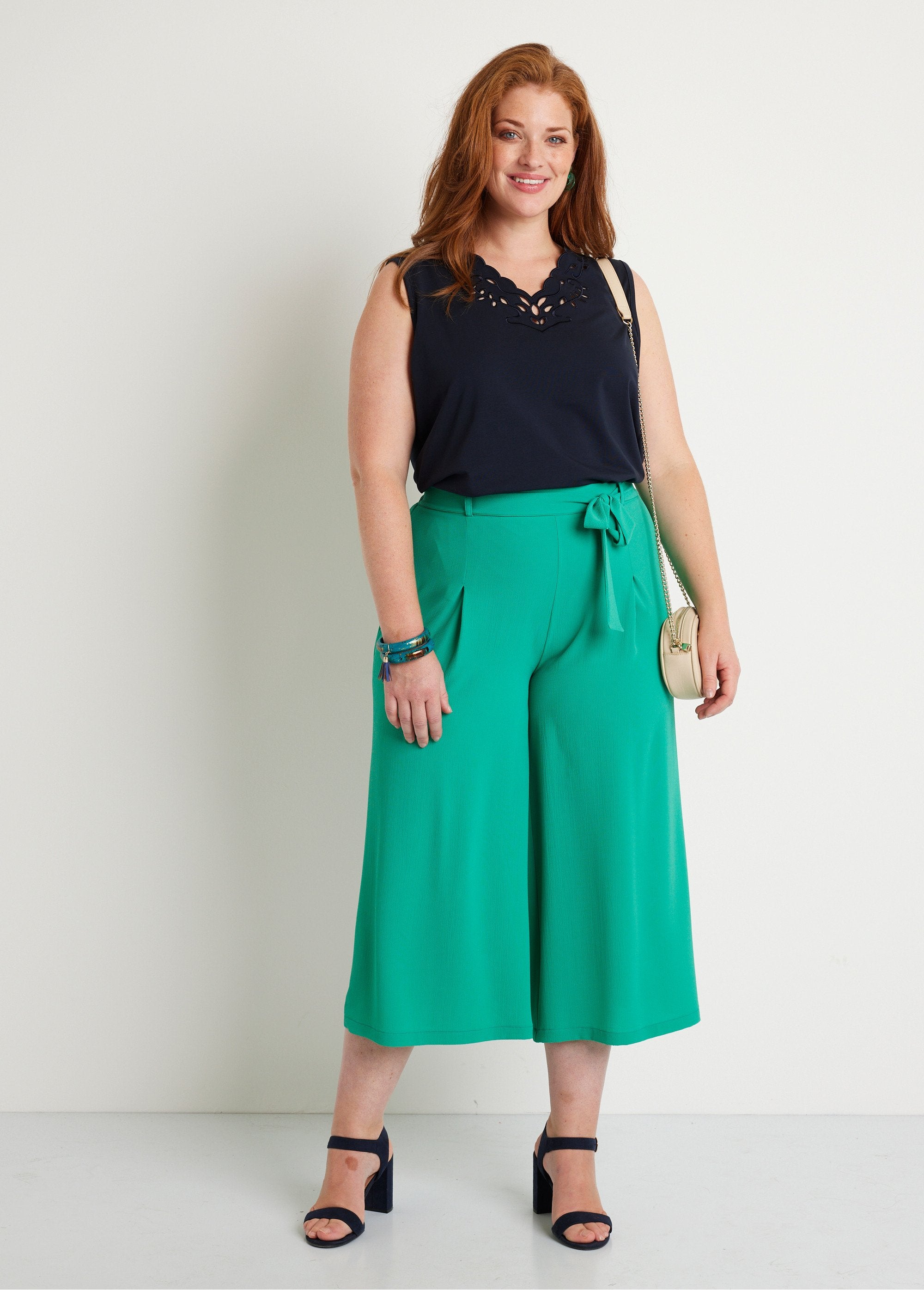 Culottes_lunghi_con_elastico_in_vita_Verde_semplice_SF1_curvy