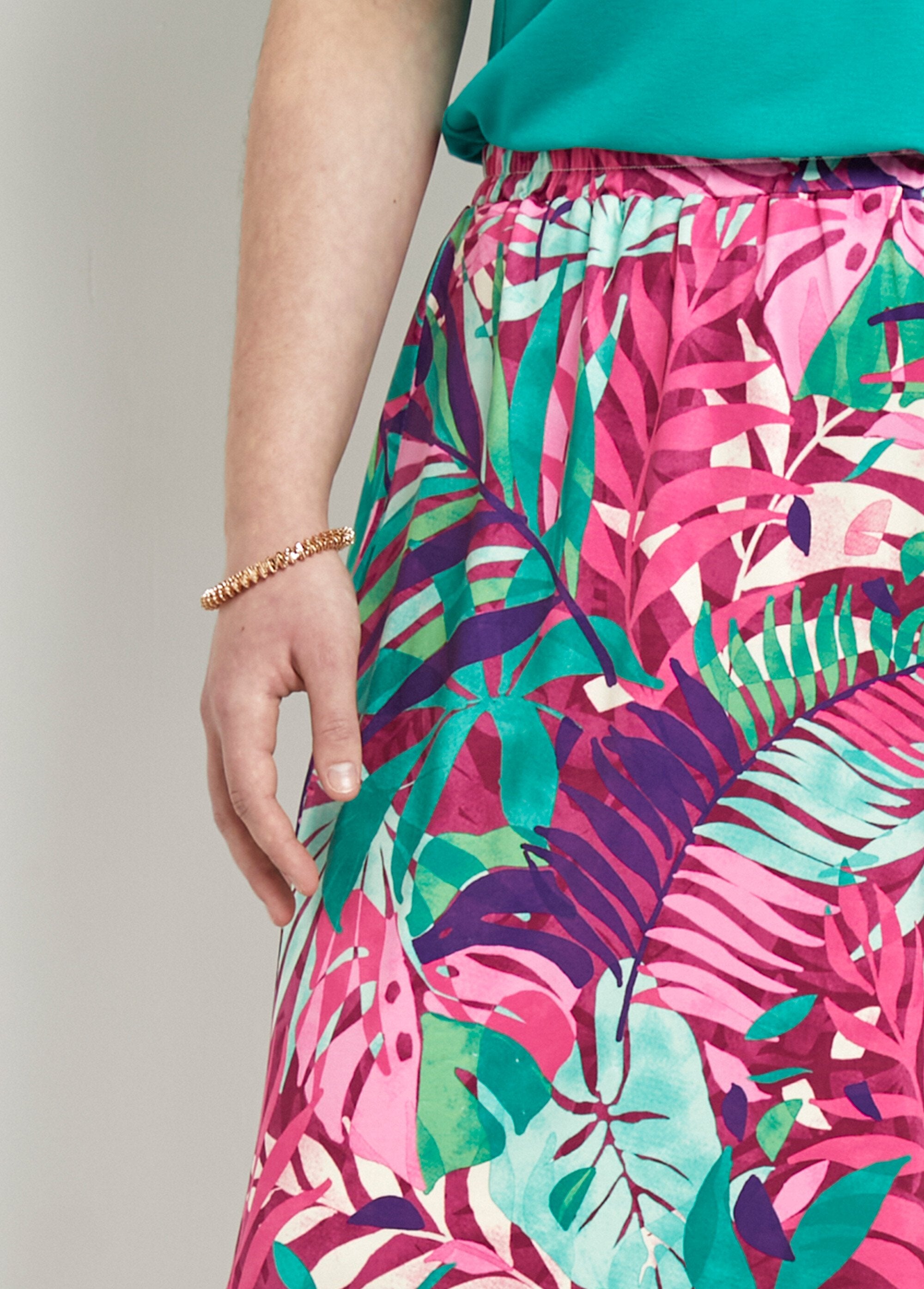 Culottes_con_stampa_tropicale_ed_elastico_in_vita_Multicolore_DE1_curvy