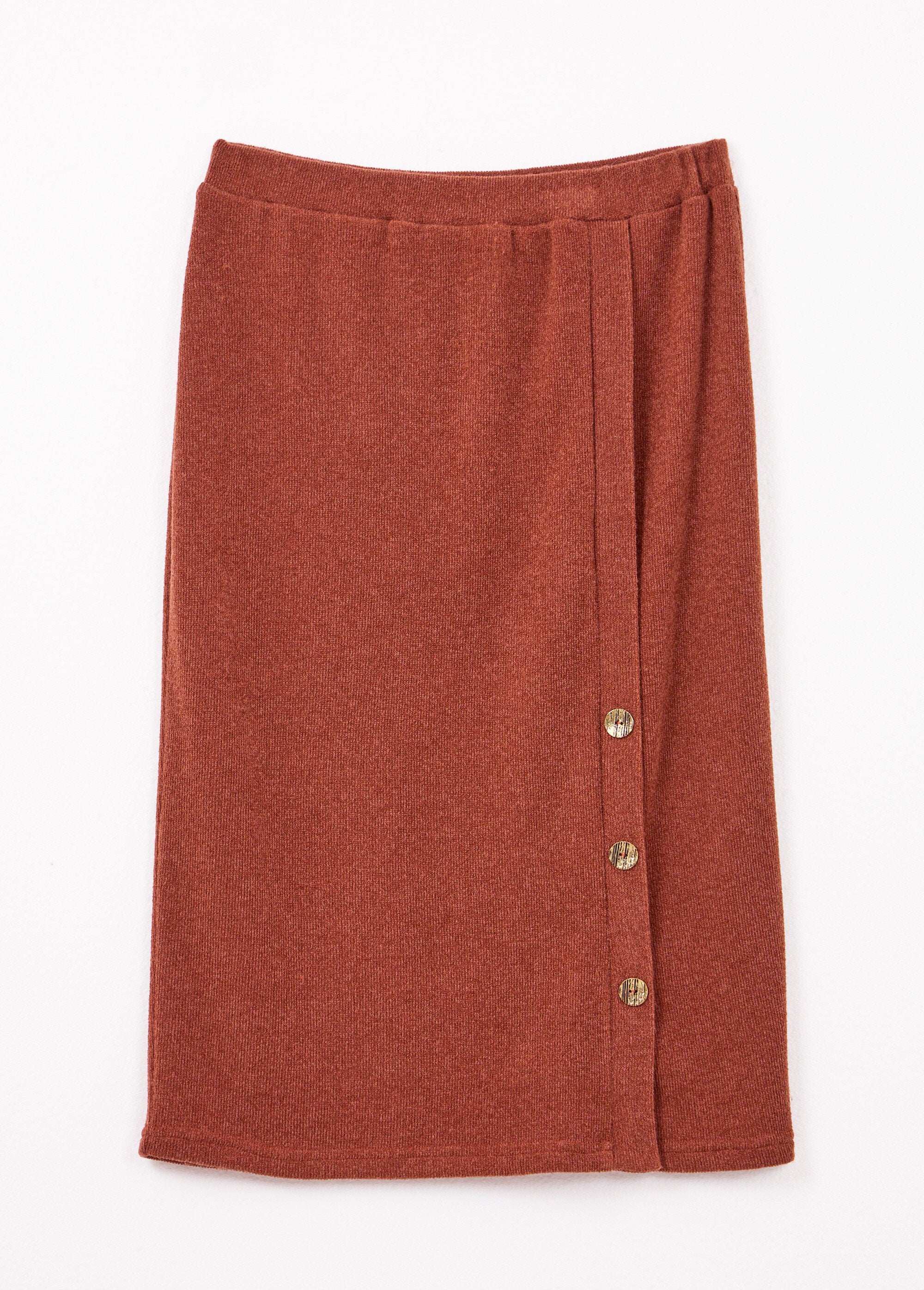 Gonna_lunga_e_dritta_in_maglia_con_bottoni_fantasia_Camel_AP1_slim