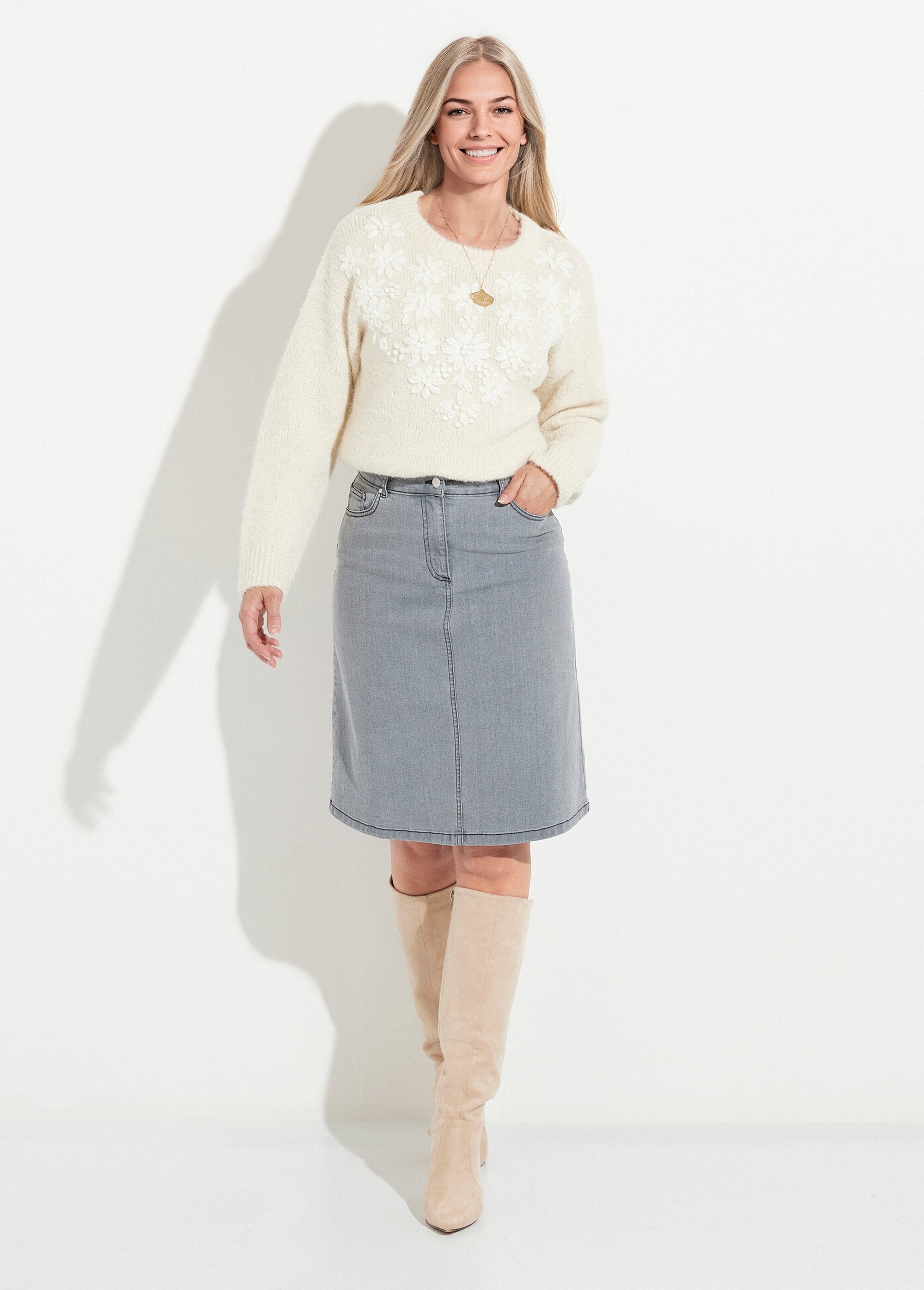 Gonna_a_ruota_in_denim_elasticizzato_Gris_SF1_slim