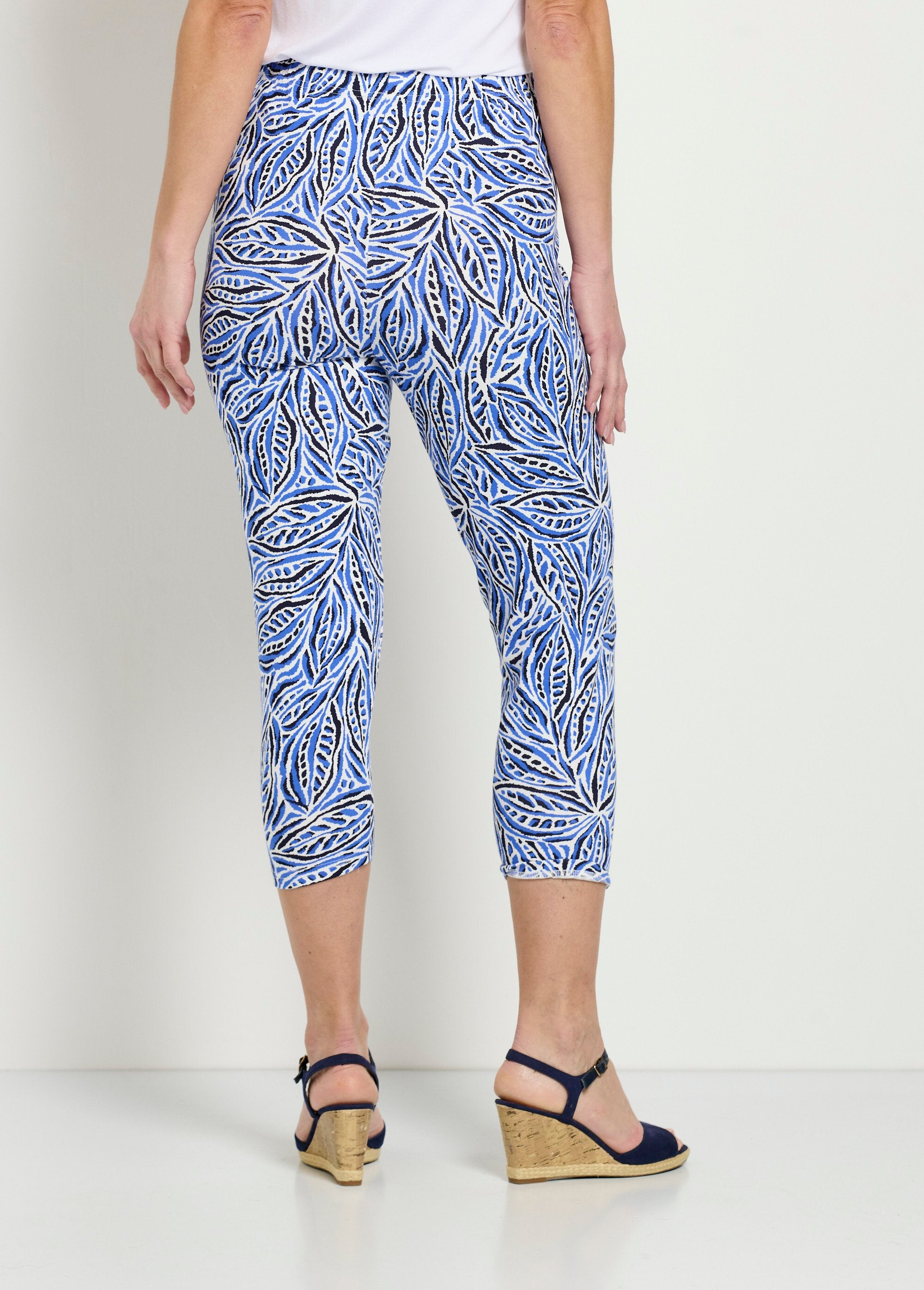 Leggings_corti_in_cotone_con_elastico_in_vita_Imprime_bleu_DO1_slim